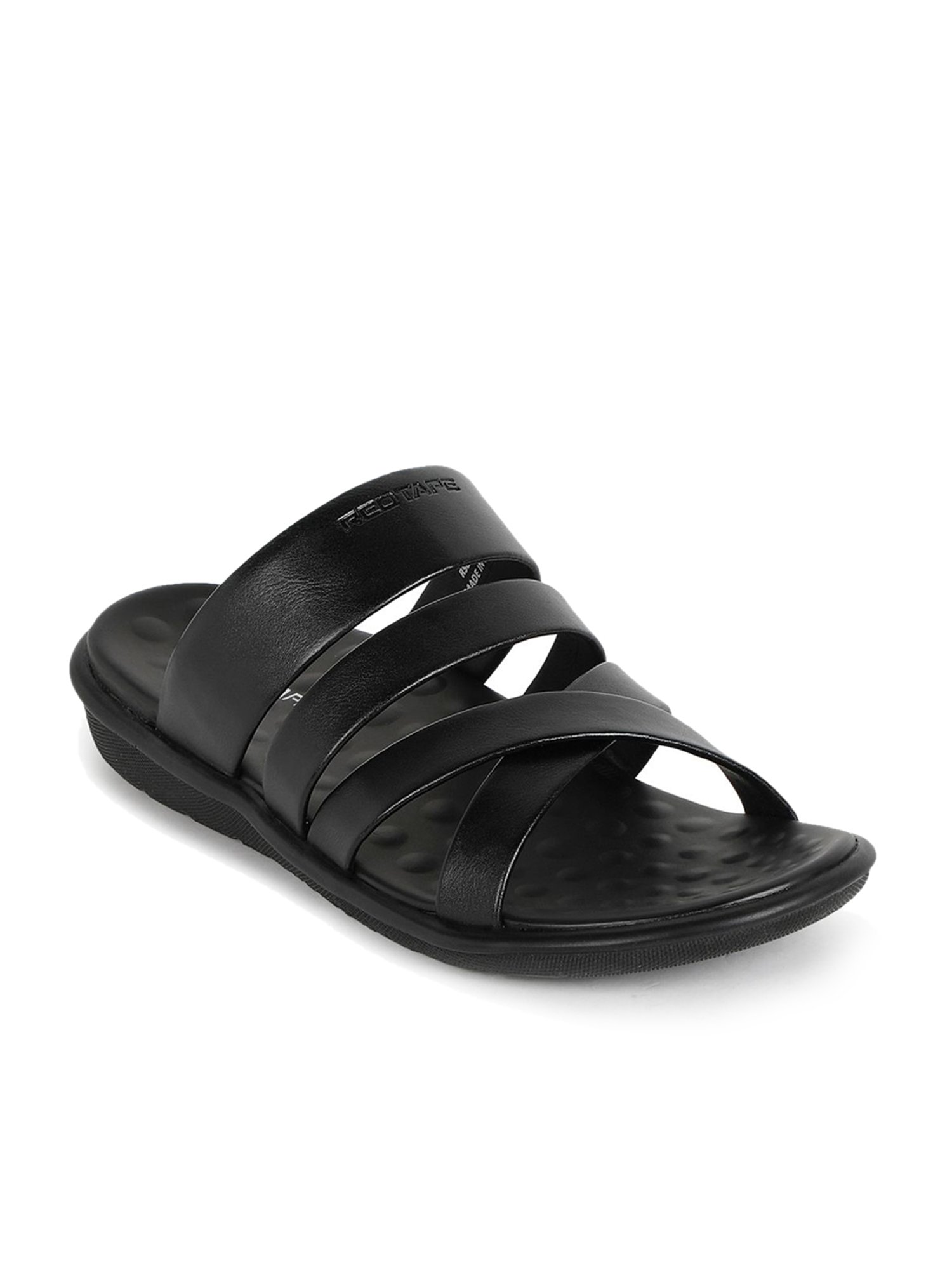 Buy Red Tape Black Casual Sandals for Men at Best Price @ Tata CLiQ