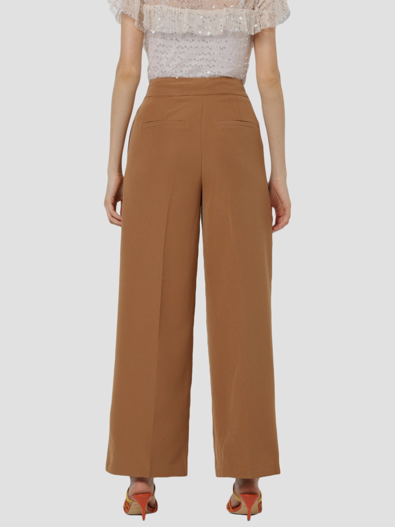 Khaki Wide Leg Cargo Trousers  Trousers  PrettyLittleThing