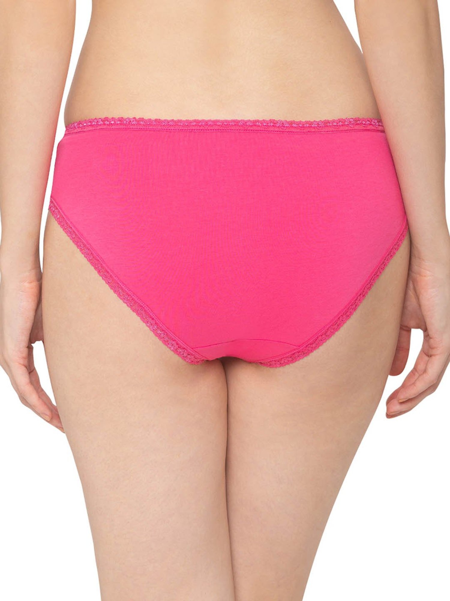 Buy Candyskin Medium Rise Full Coverage Bikini Panty (Pack of 3