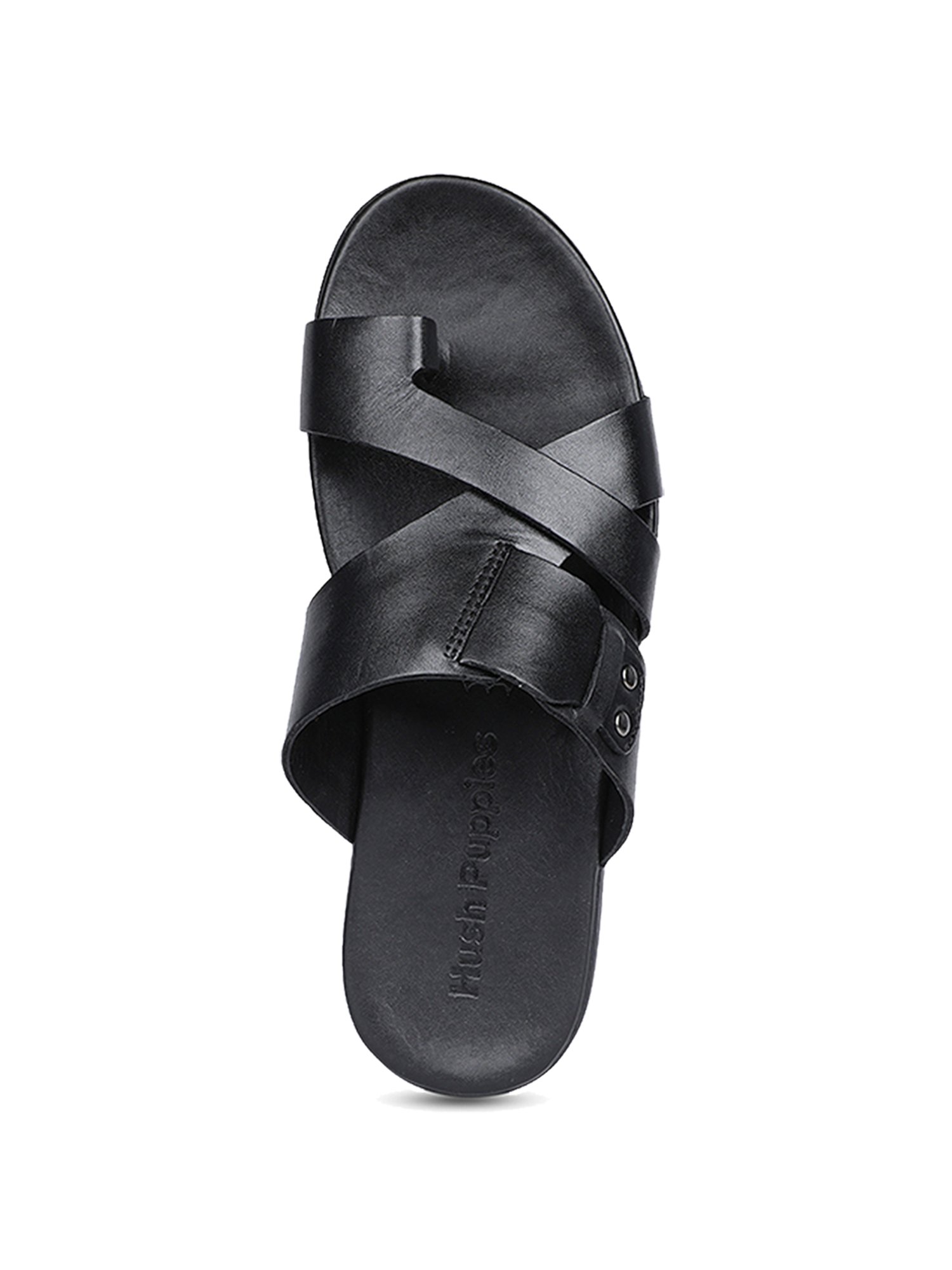 Buy Hush Puppies by Bata Charles Black Cross Strap Sandals for Men at Best  Price @ Tata CLiQ