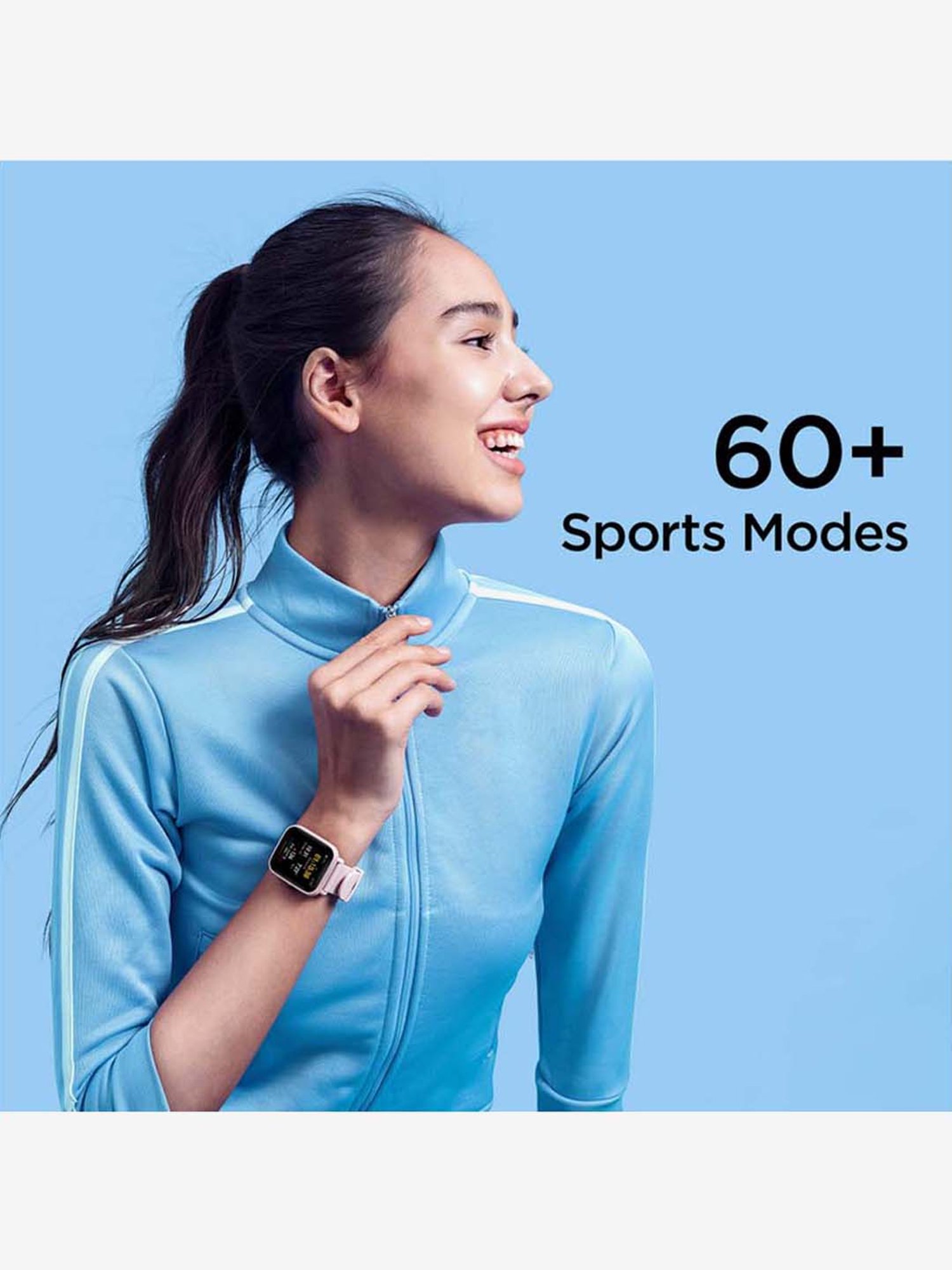 Buy Huami Amazfit Bip U Smartwatch (Pink) Online At Best Price @ Tata CLiQ