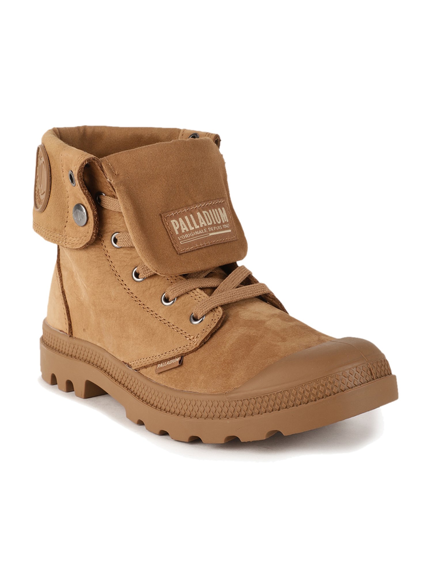 Tan on sale palladium boots