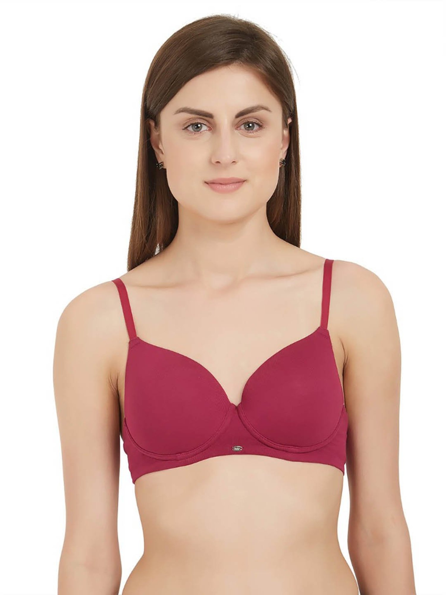 Buy Zivame Dark Pink Wireless Minimizer Bra for Women's Online @ Tata CLiQ