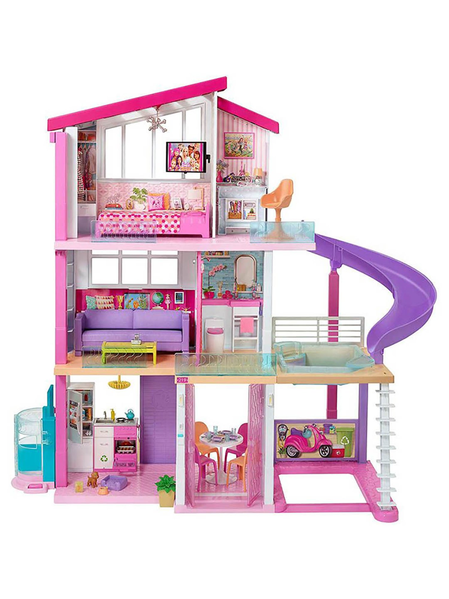 Barbie deluxe hot sale dream house