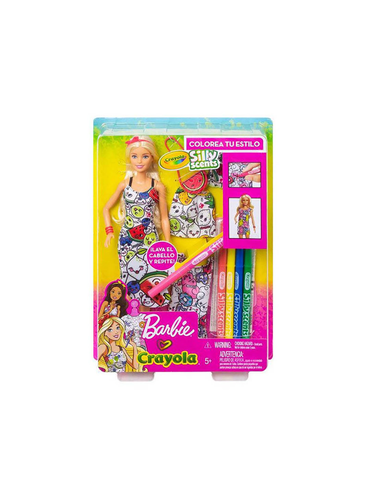 Crayola deals barbie set