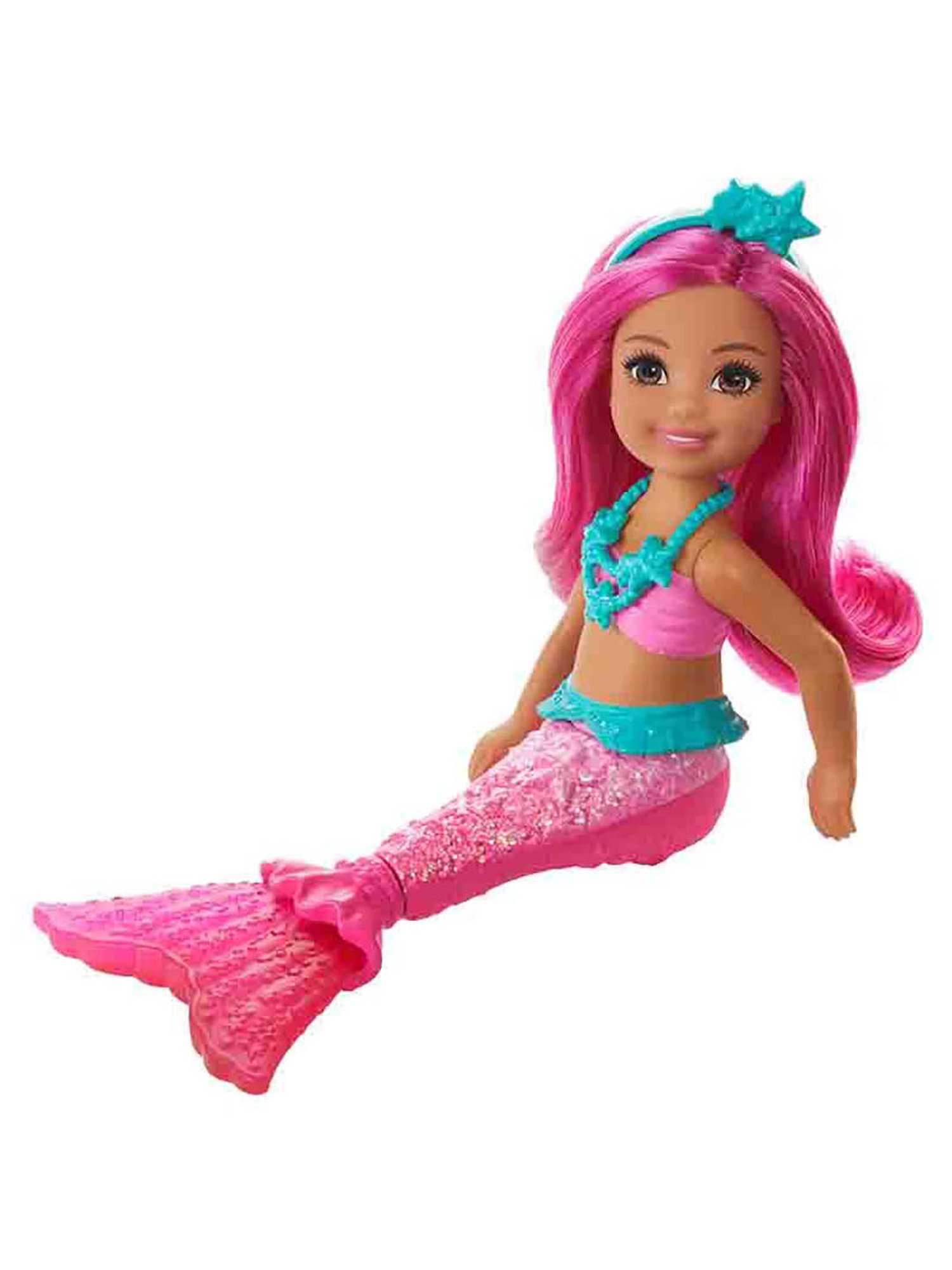 Buy Barbie Pink Hair Chelsea Mermaid 1 Doll for Kids Toys Online