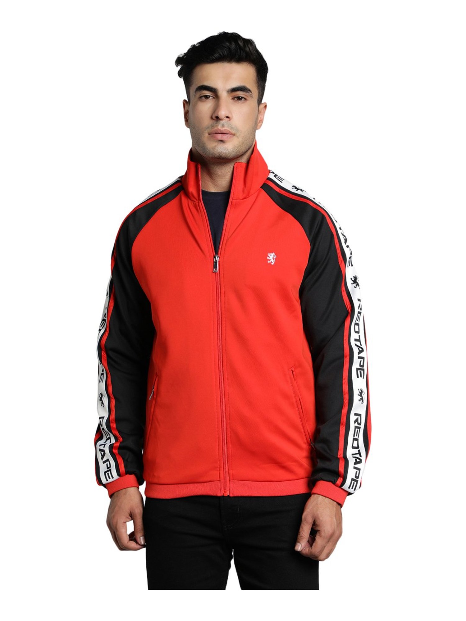 Buy Red Tape White Full Sleeves Hooded Jacket for Men's Online @ Tata CLiQ