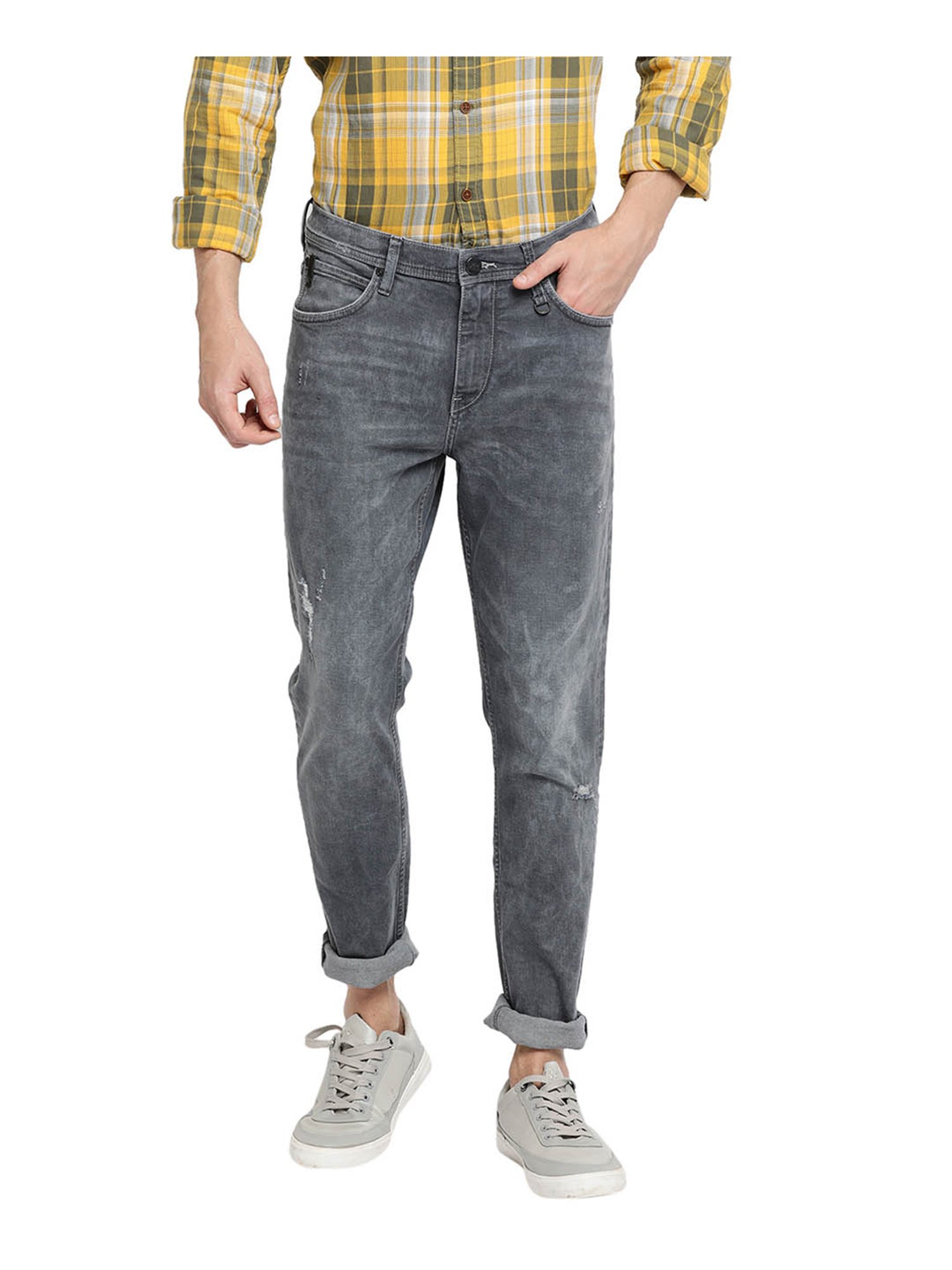 lee distressed jeans