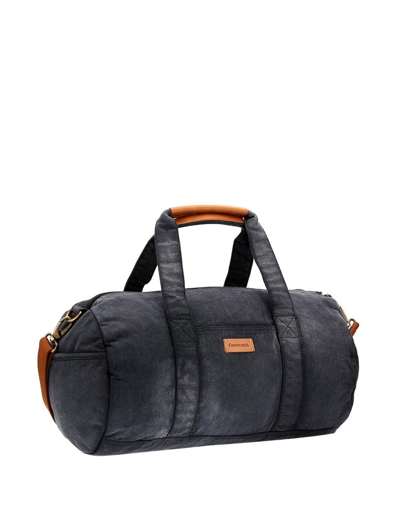 Buy Man Arden Blue & White Medium Leather Duffle Bag at Best Price @ Tata  CLiQ