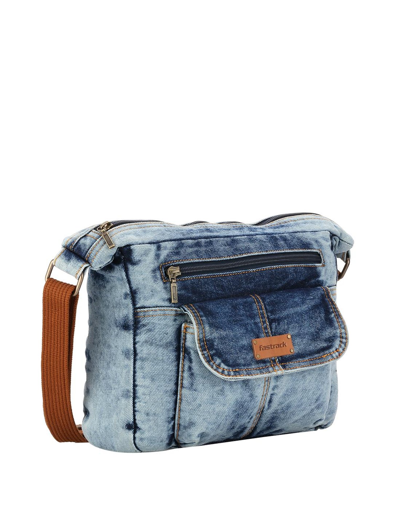 Fastrack Denim Fanny Pack Fanny Pack Blue - Price in India