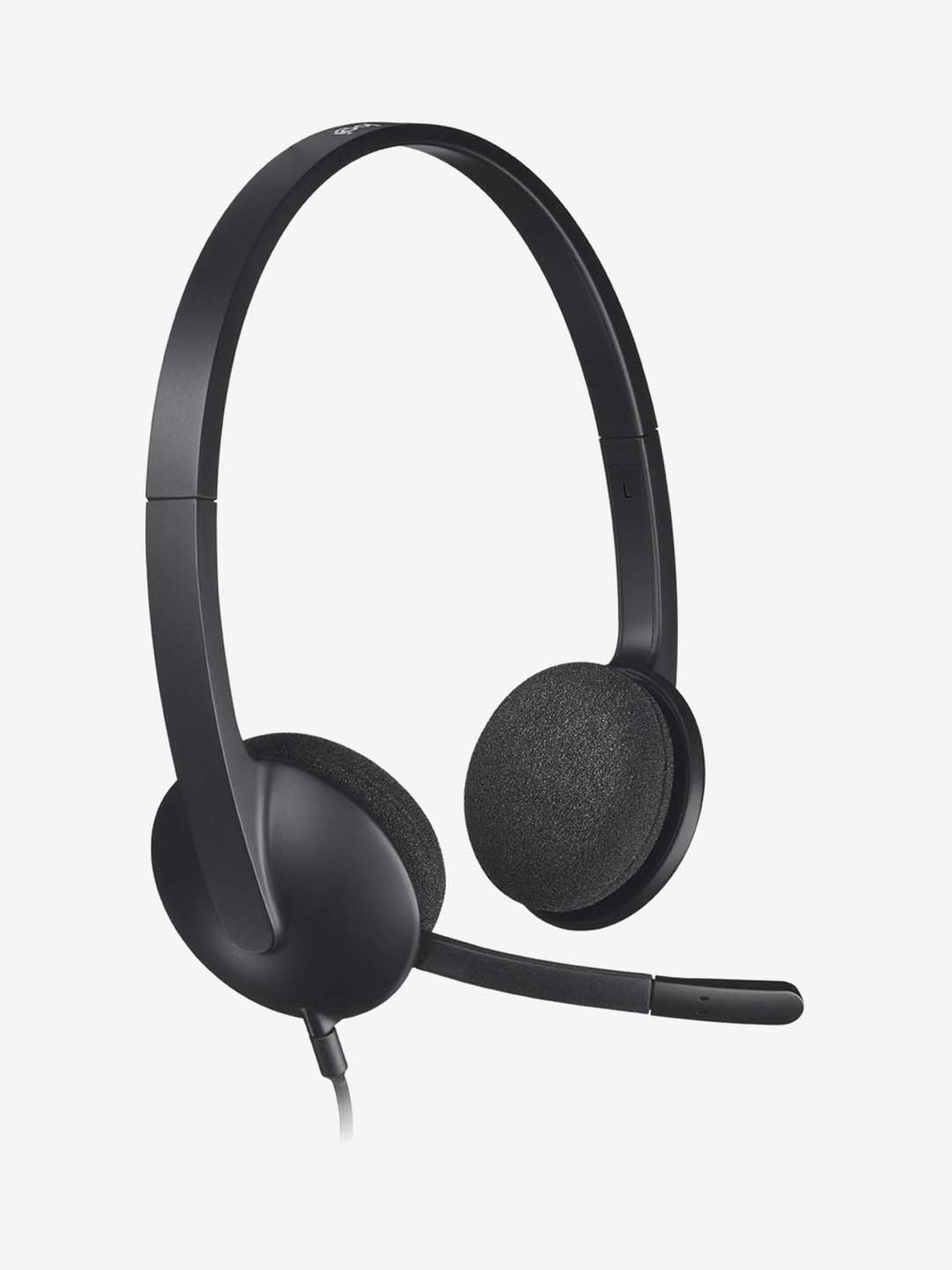 Buy Logitech H340 Wired Headphone With Microphone Black Online At Best Prices Tata Cliq