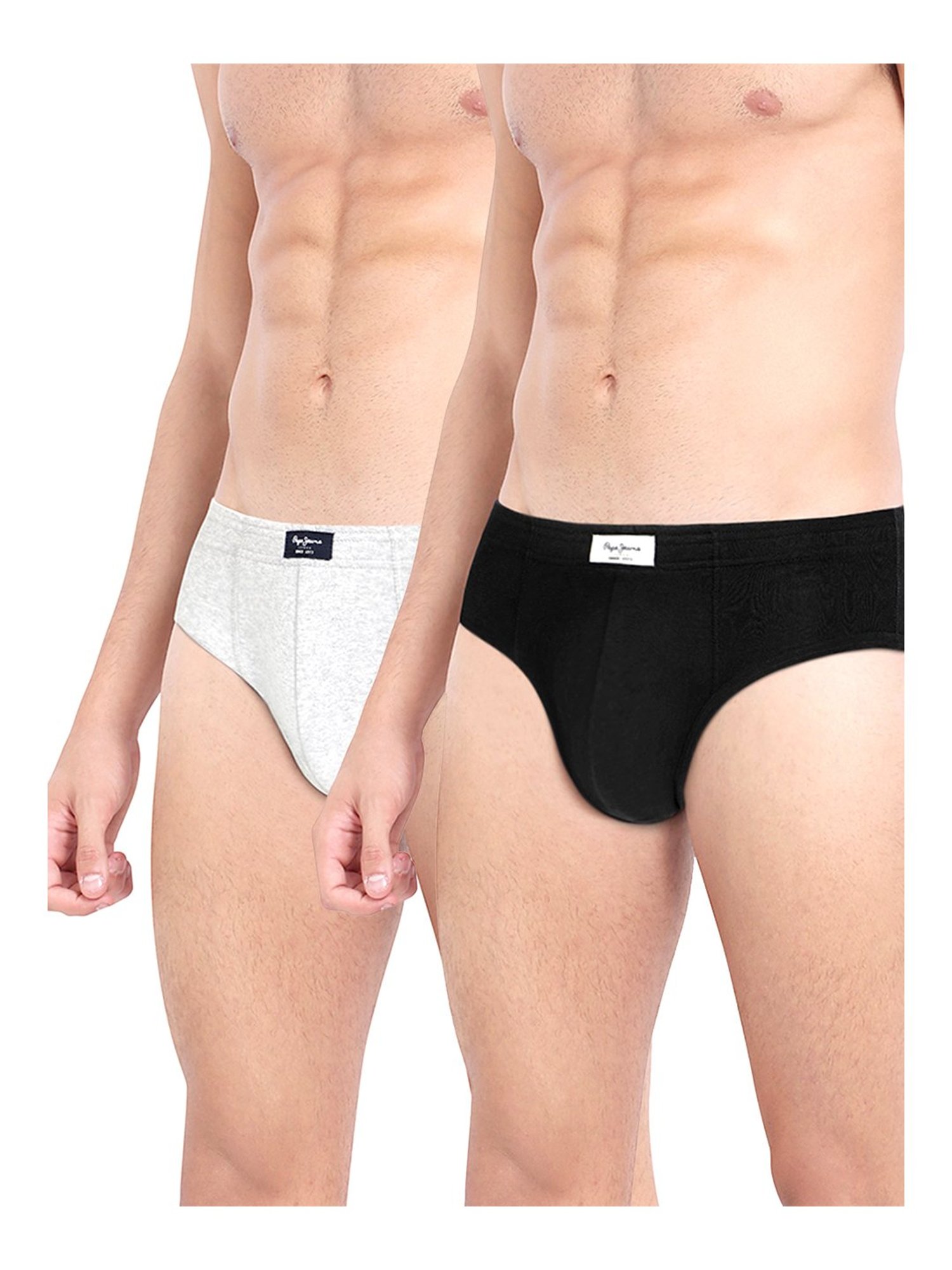 Buy PEPE JEANS LONDON Men's Neon Orange Solid Cotton Pack of 1 Briefs  Online at Best Prices in India - JioMart.