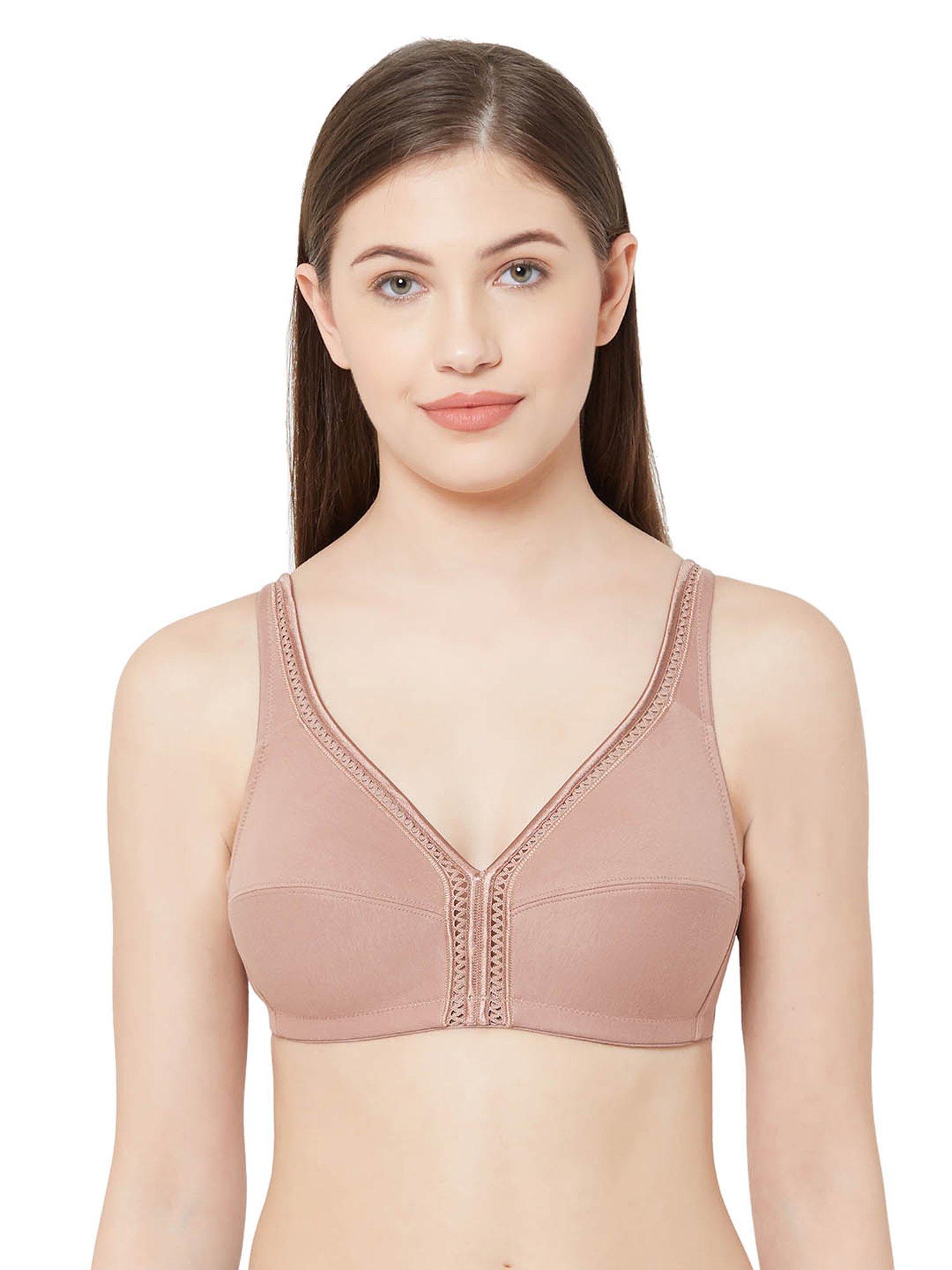 Buy Juliet Non-Wired Full Coverage Padded Bra - Popcorn Brown Online