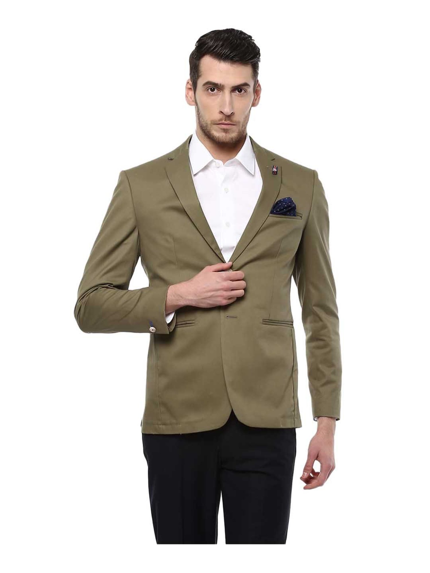 Louis Philippe Coats And Blazers : Buy Louis Philippe Maroon Blazer Online