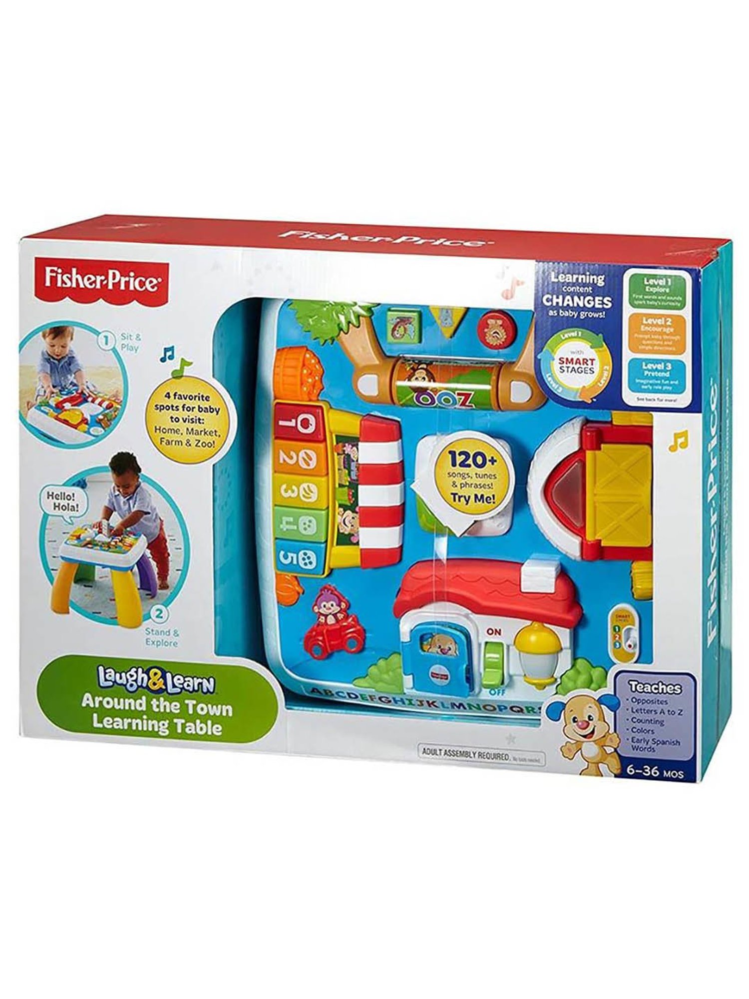 Fisher price learning clearance table