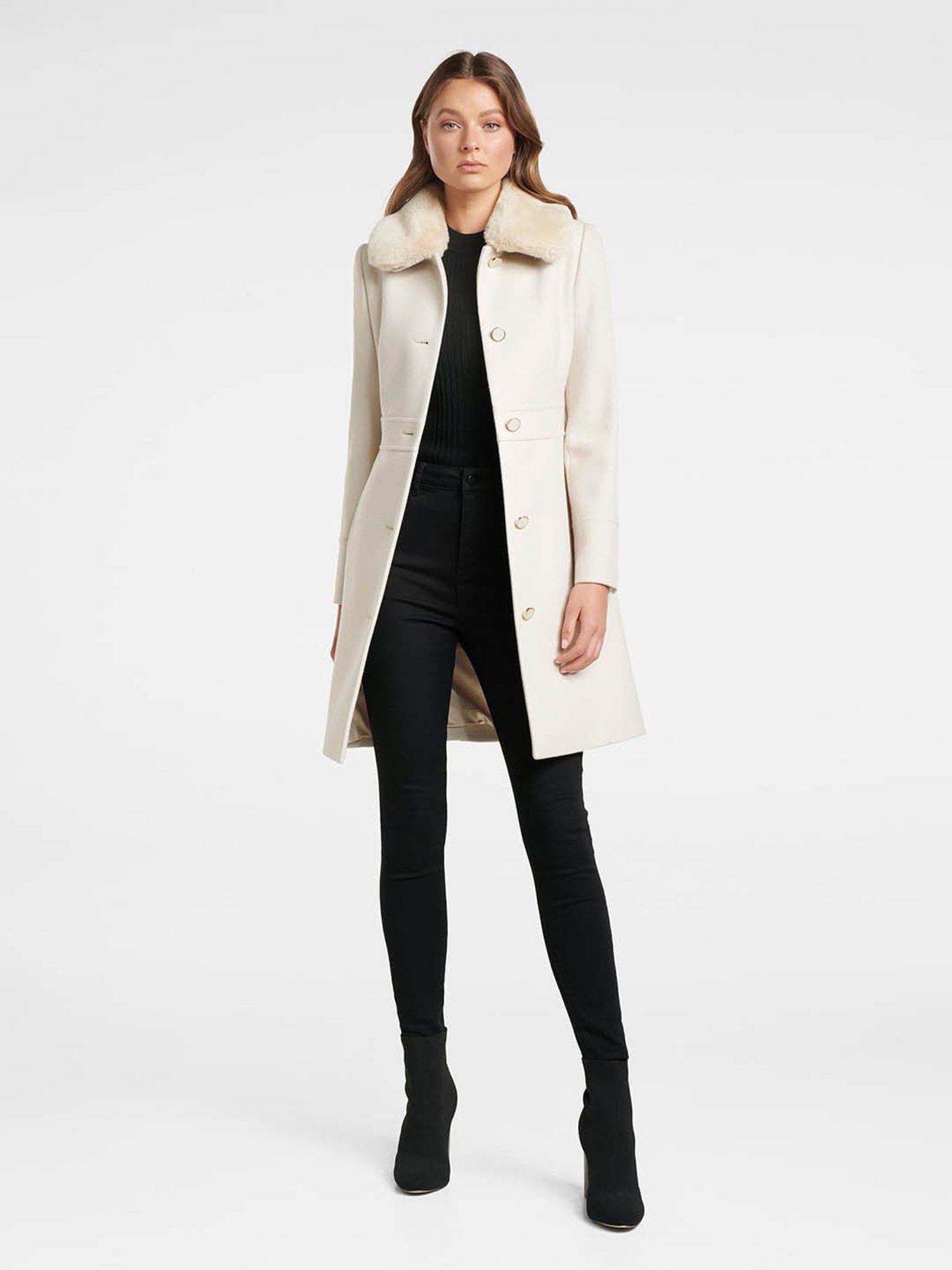 forever new linda dolly coat