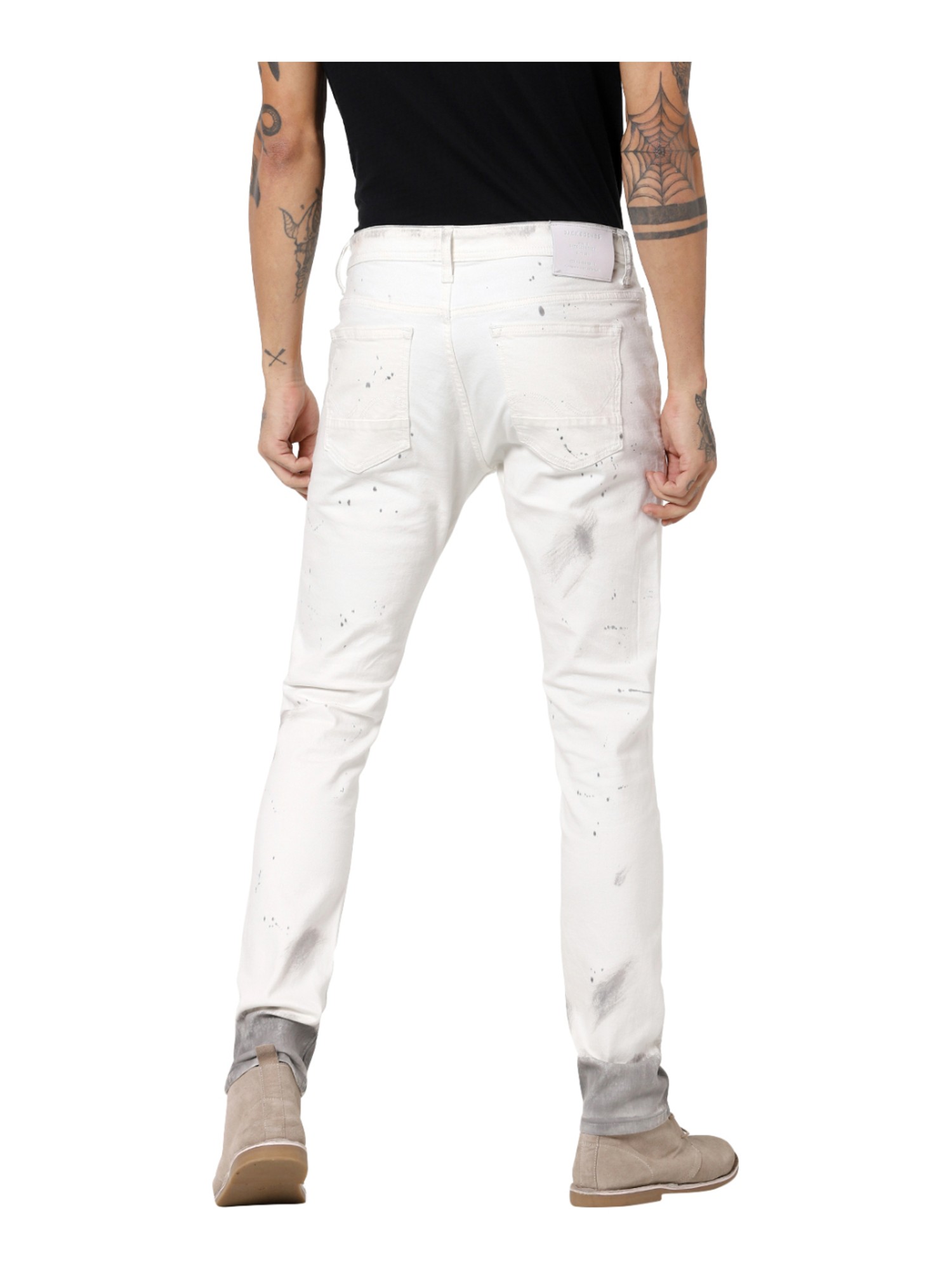 XS/30 Women's Marque  White Denim Jack & JonesJACK&JONES JJXX JXVIENNA Skinny HW NS1010 Jeans 