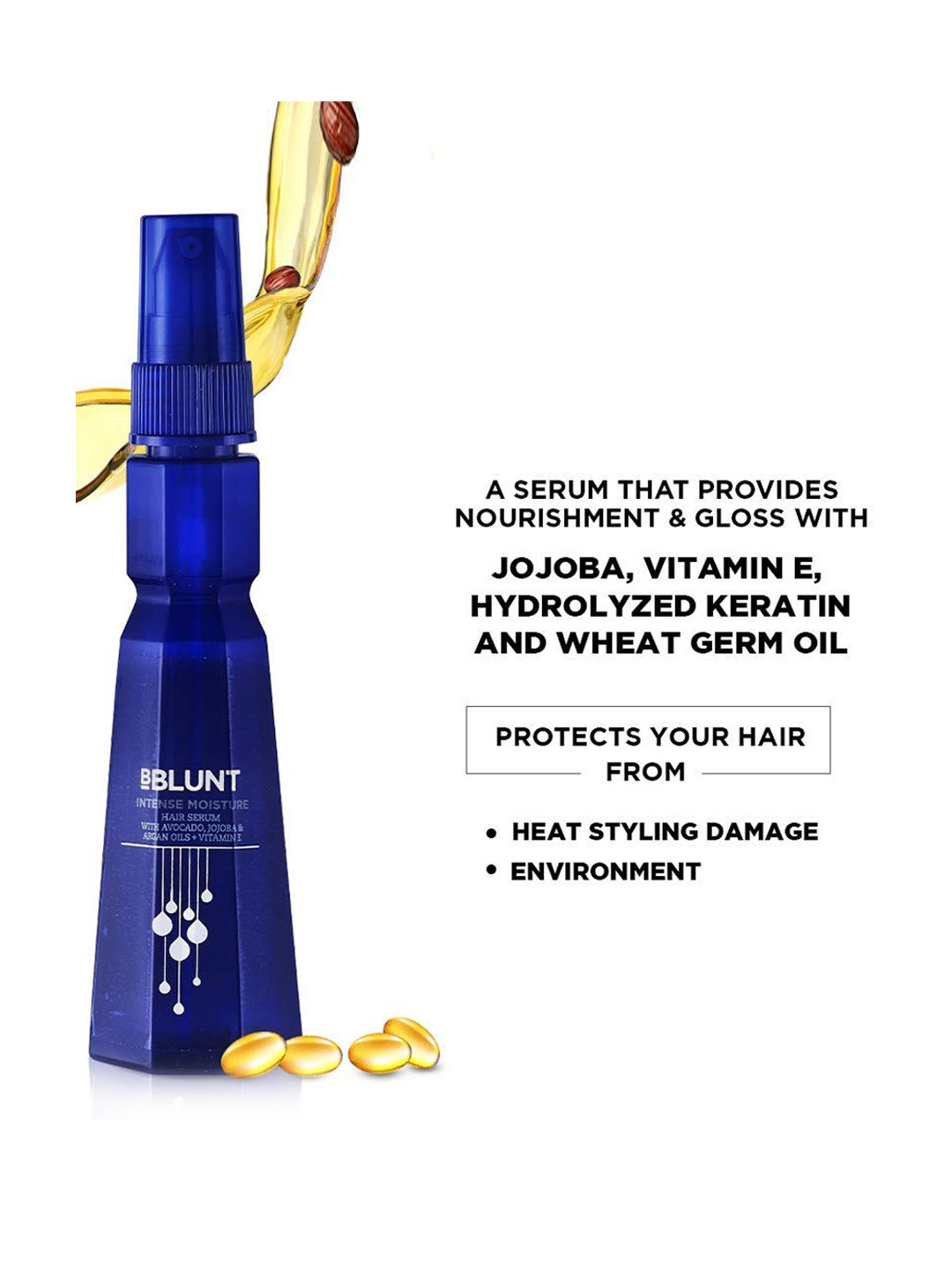 Buy Bblunt Intense Moisture Hair Serum - 75 ml Online At Best Price @ Tata  CLiQ