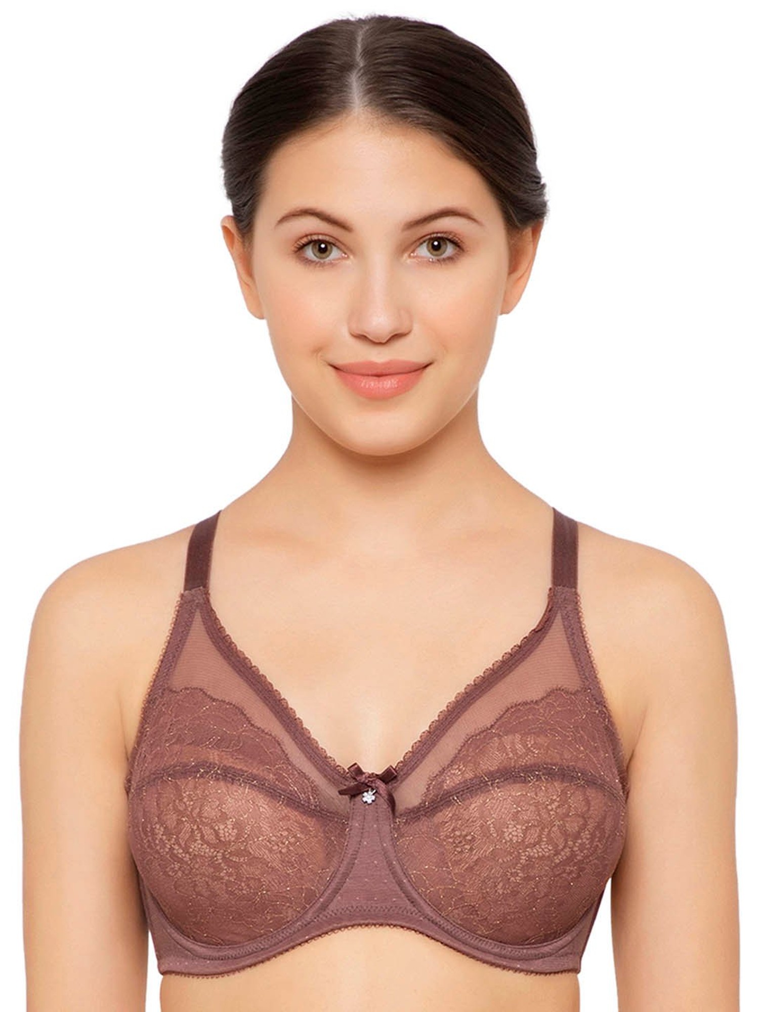 Wacoal Retro Chic Non-Padded Wired Full Coverage Full Support Everyday  Comfort Bra - Blue