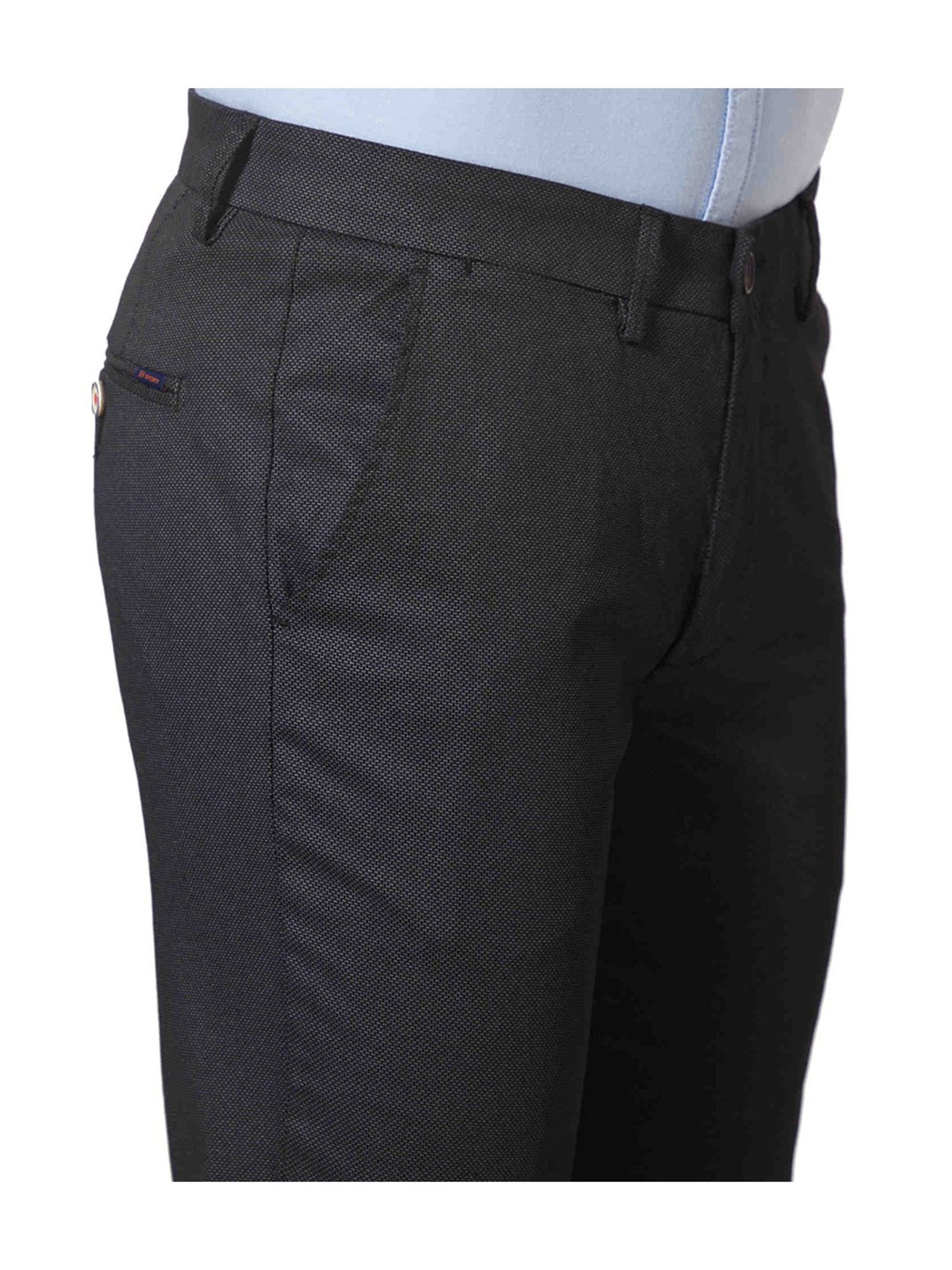 Buy Khaki Trousers & Pants for Men by J. Hampstead Online | Ajio.com