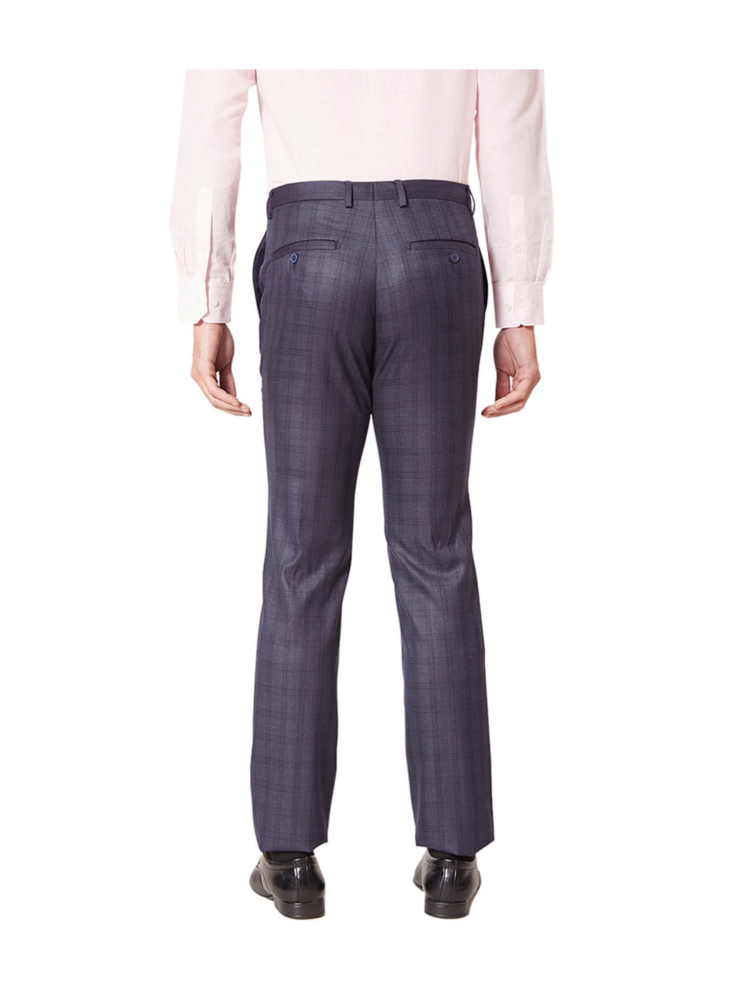 Buy Grey Trousers & Pants for Men by OXEMBERG Online | Ajio.com