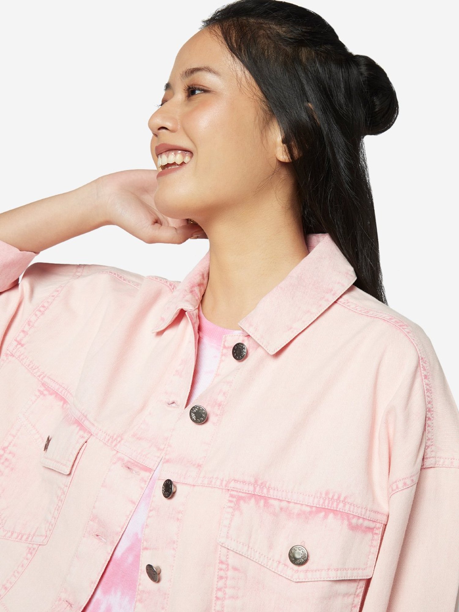 Tickled Pink Denim Jacket - Pink  Fashion Nova, Jackets & Coats