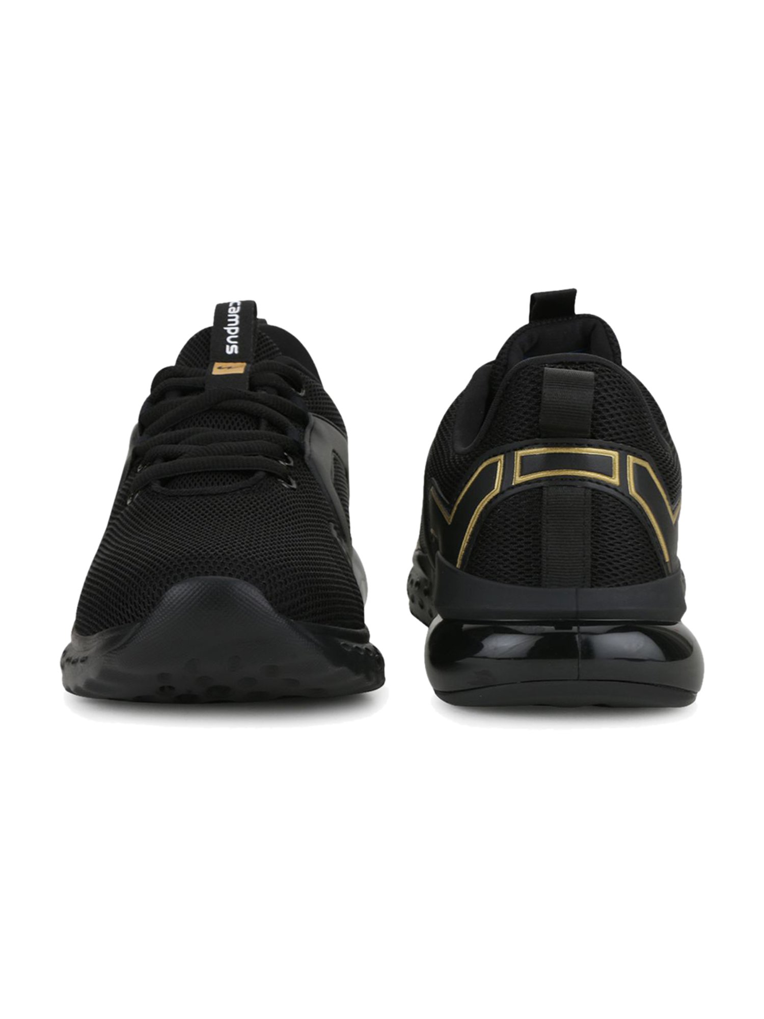 Campus PATRIK PRO Black Running Shoes 