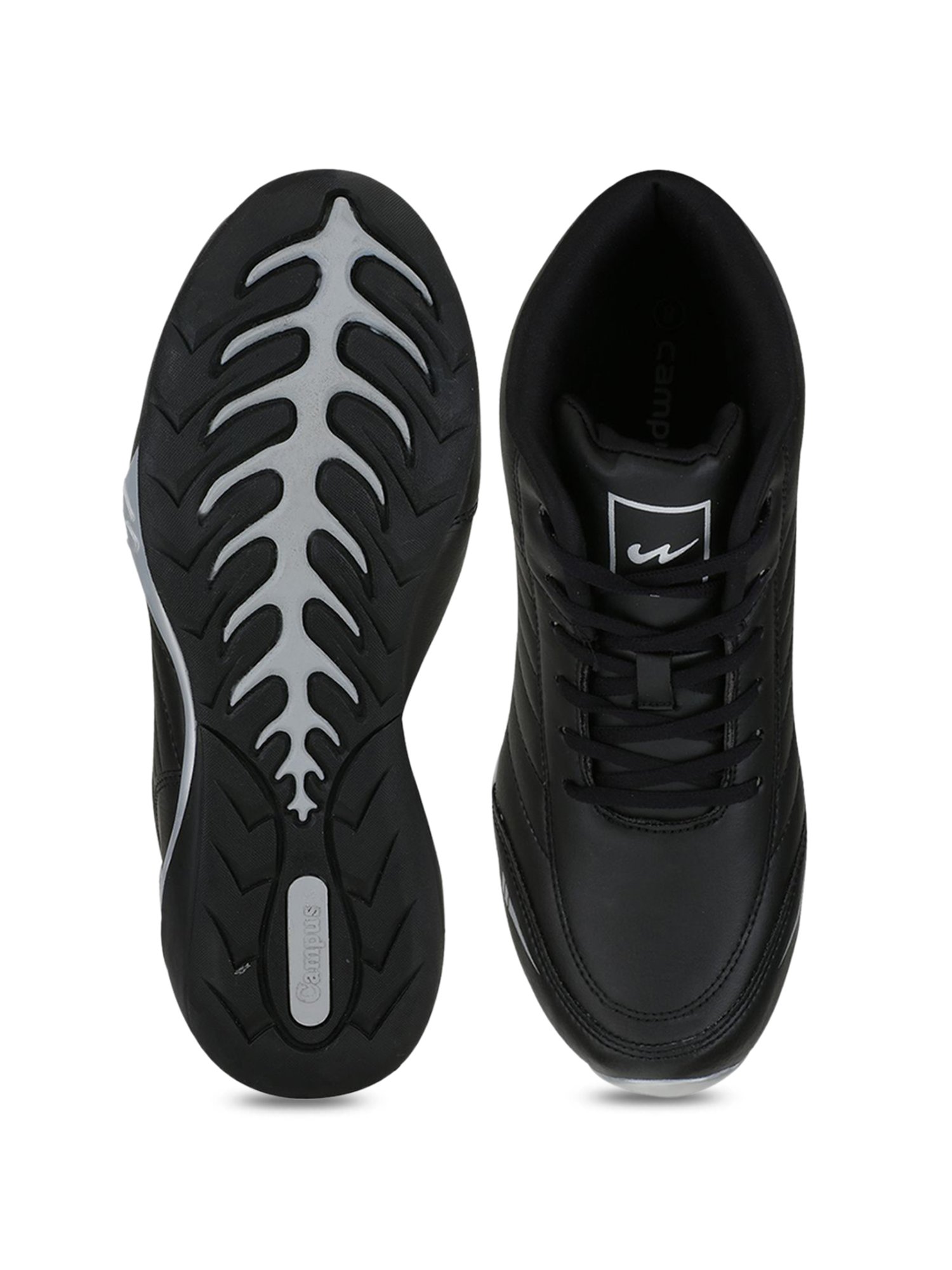 Everest Black Running Shoes 