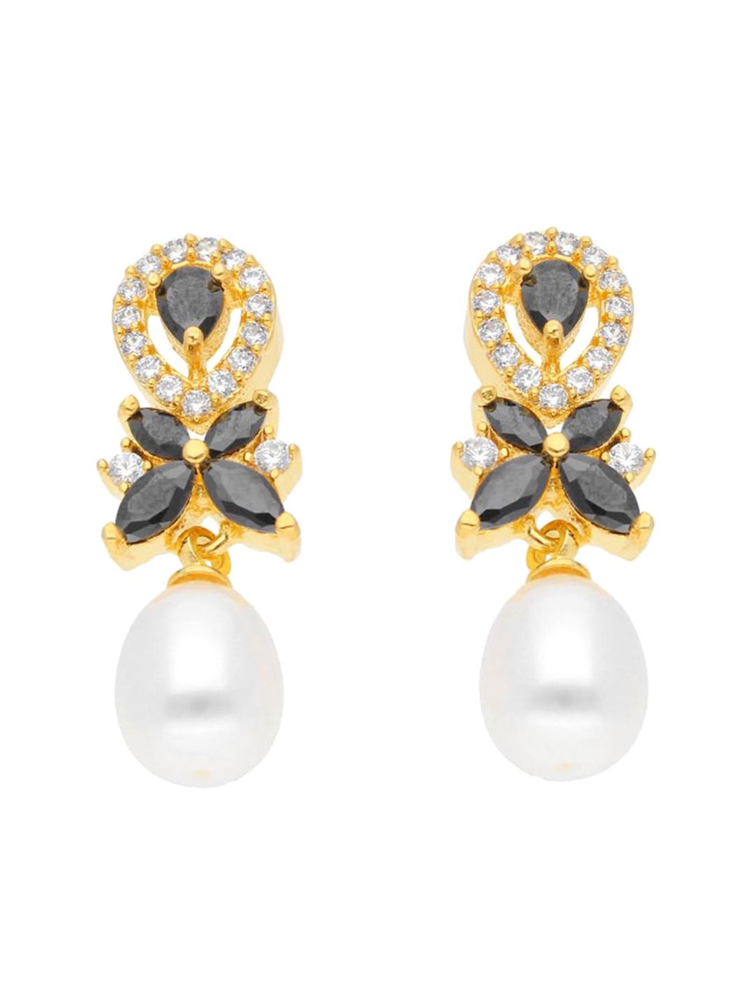 Buy Sri Jagdamba Pearls Siddhi Pearl Earrings online