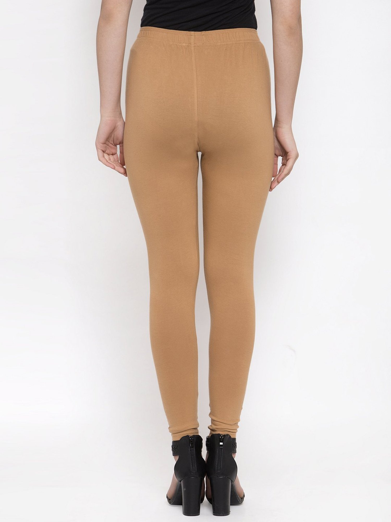 Red High Waist Ankle Length Leggings, Casual Wear, Slim Fit at Rs 150 in  Surat