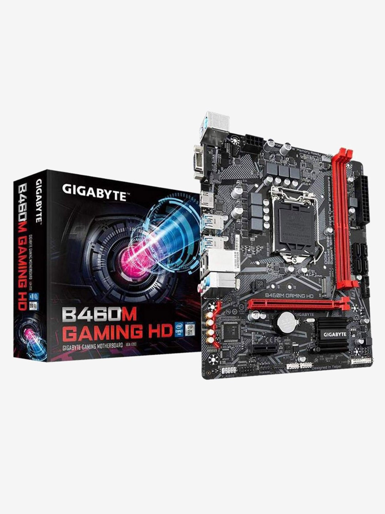 GIGABYTE B460M GAMING HD Intel B460 Express Motherboard (Black)