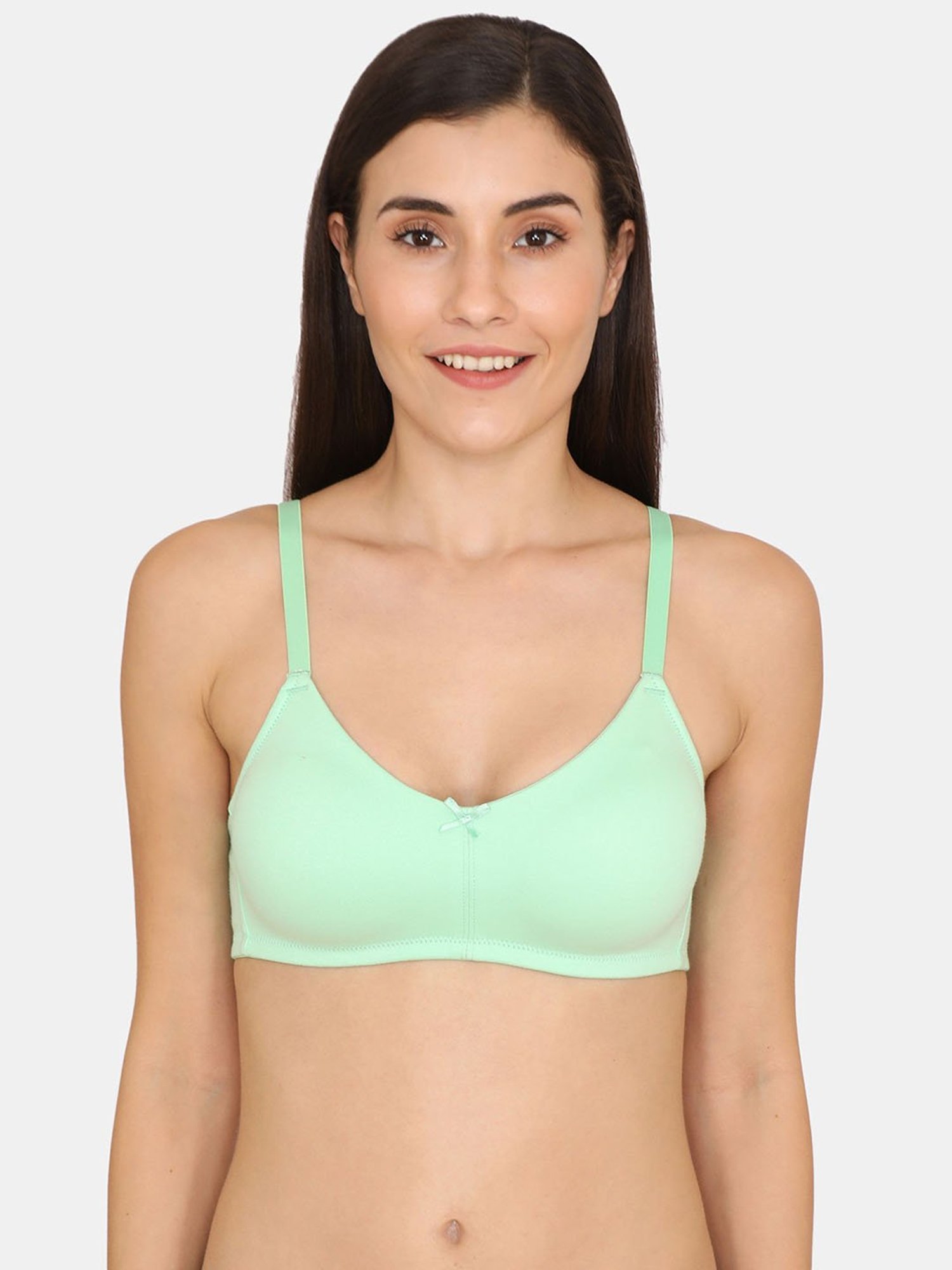 Buy Zivame Green Non Wired Non Padded T-Shirt Bra for Women Online @ Tata  CLiQ