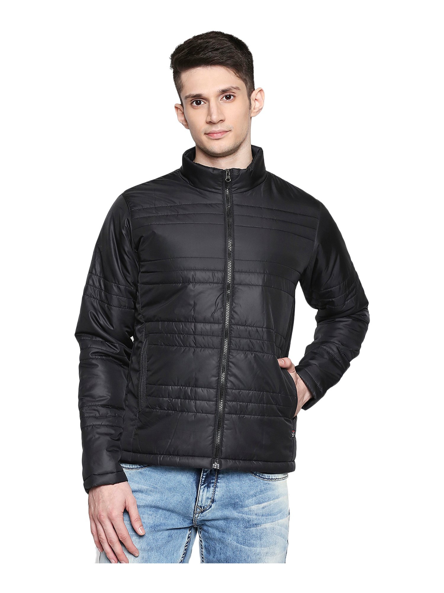 spykar leather jacket