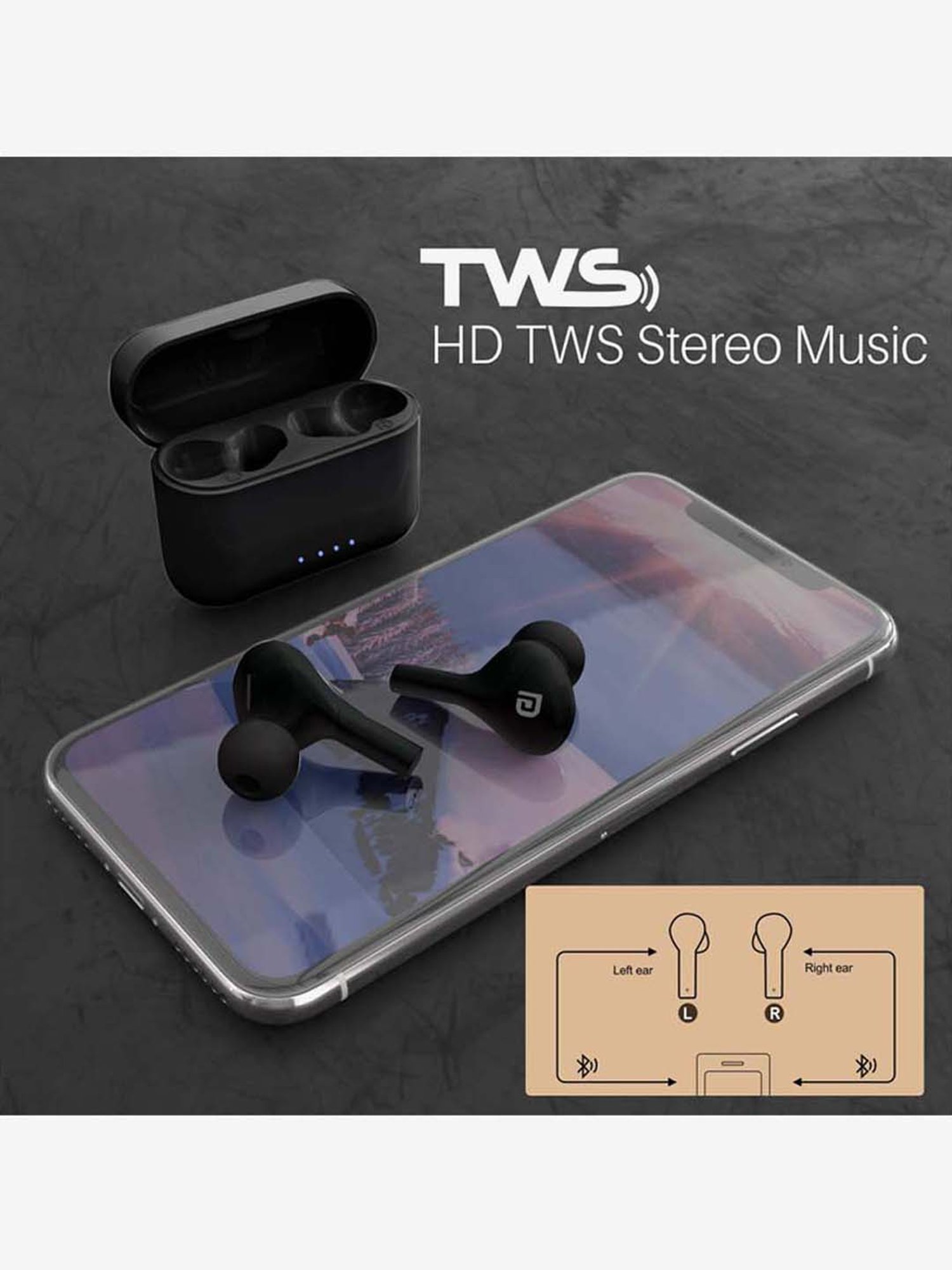 Buy Portronics Harmonics Twins 33 POR 1174 Bluetooth Earbuds with