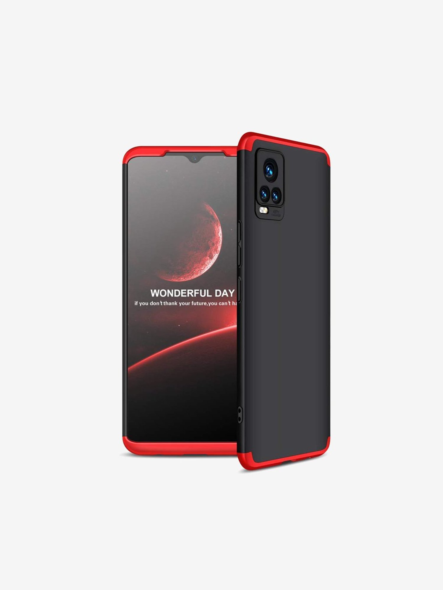 vivo v20 back cover black