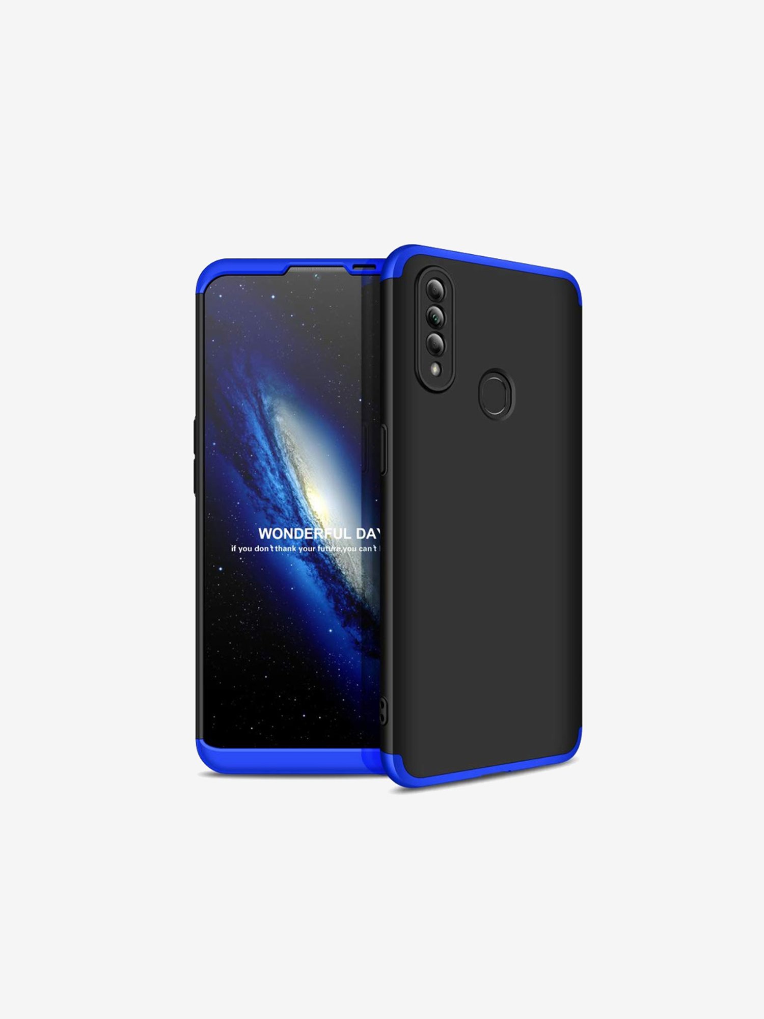 oppo a31 back cover black