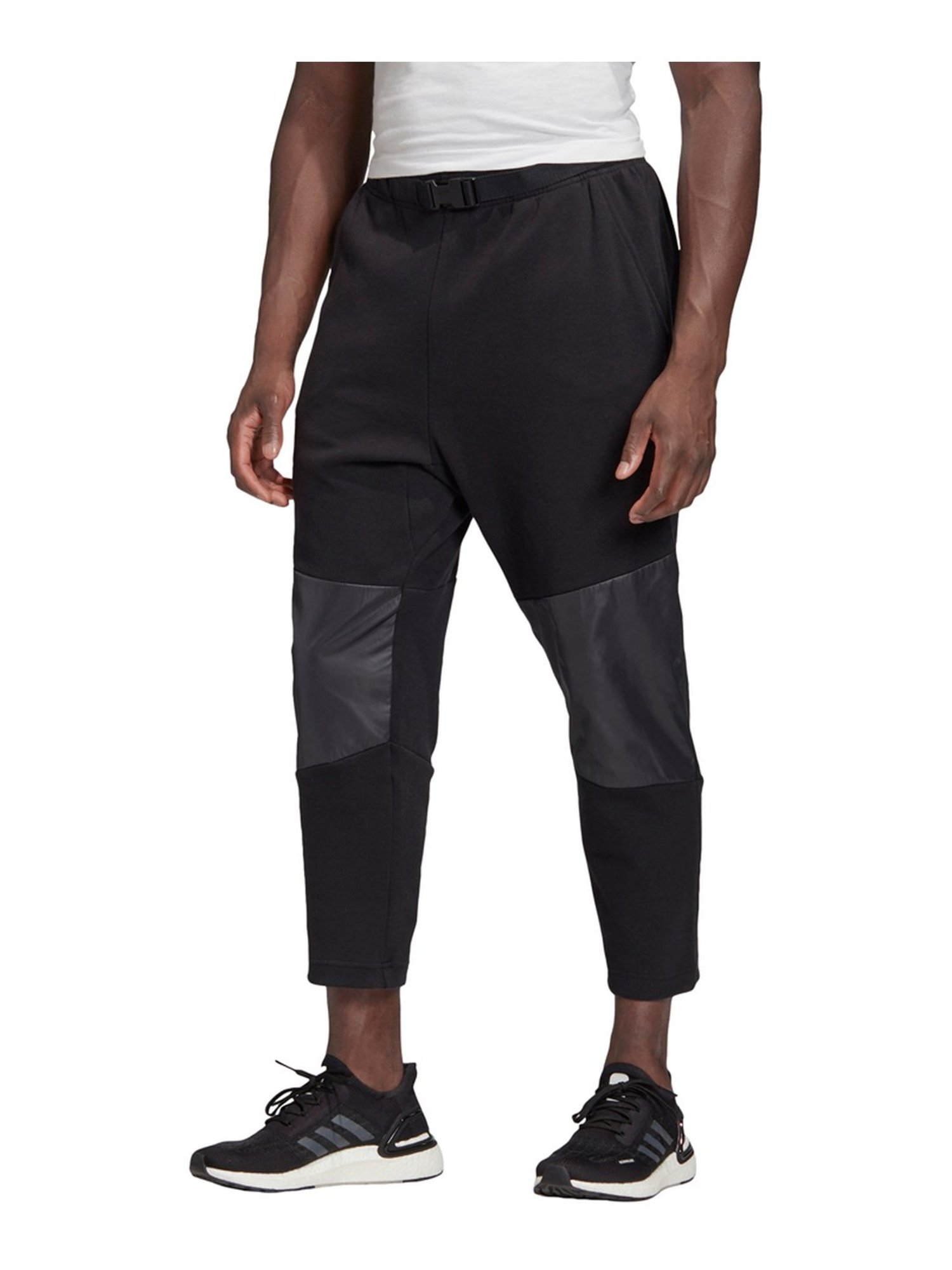 Buy Adidas Black Regular Fit Color Block Trackpants for Mens Online @ Tata  CLiQ