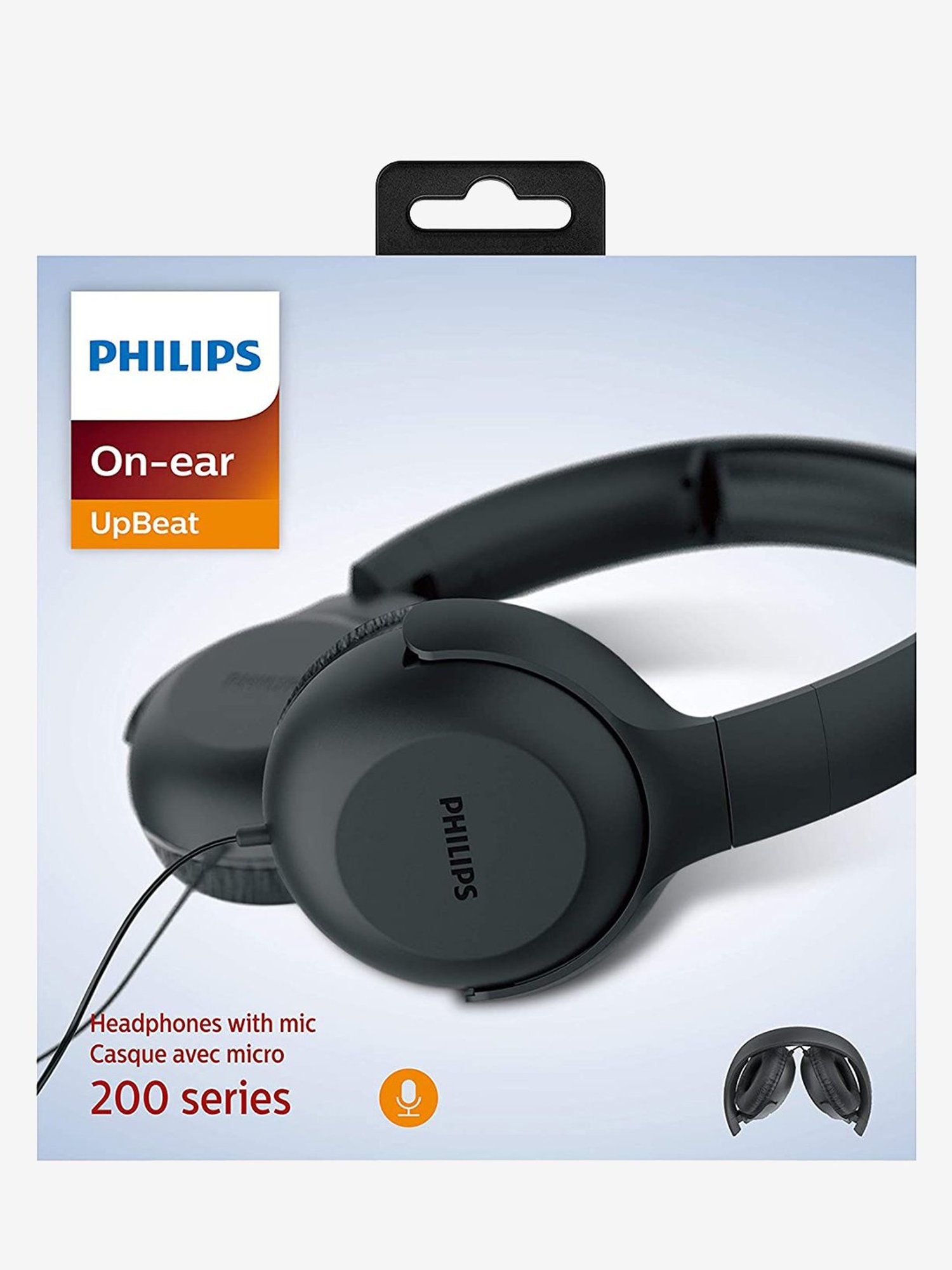Buy Philips UpBeat TAUH201BK On The Ear Wired Headphone with Mic