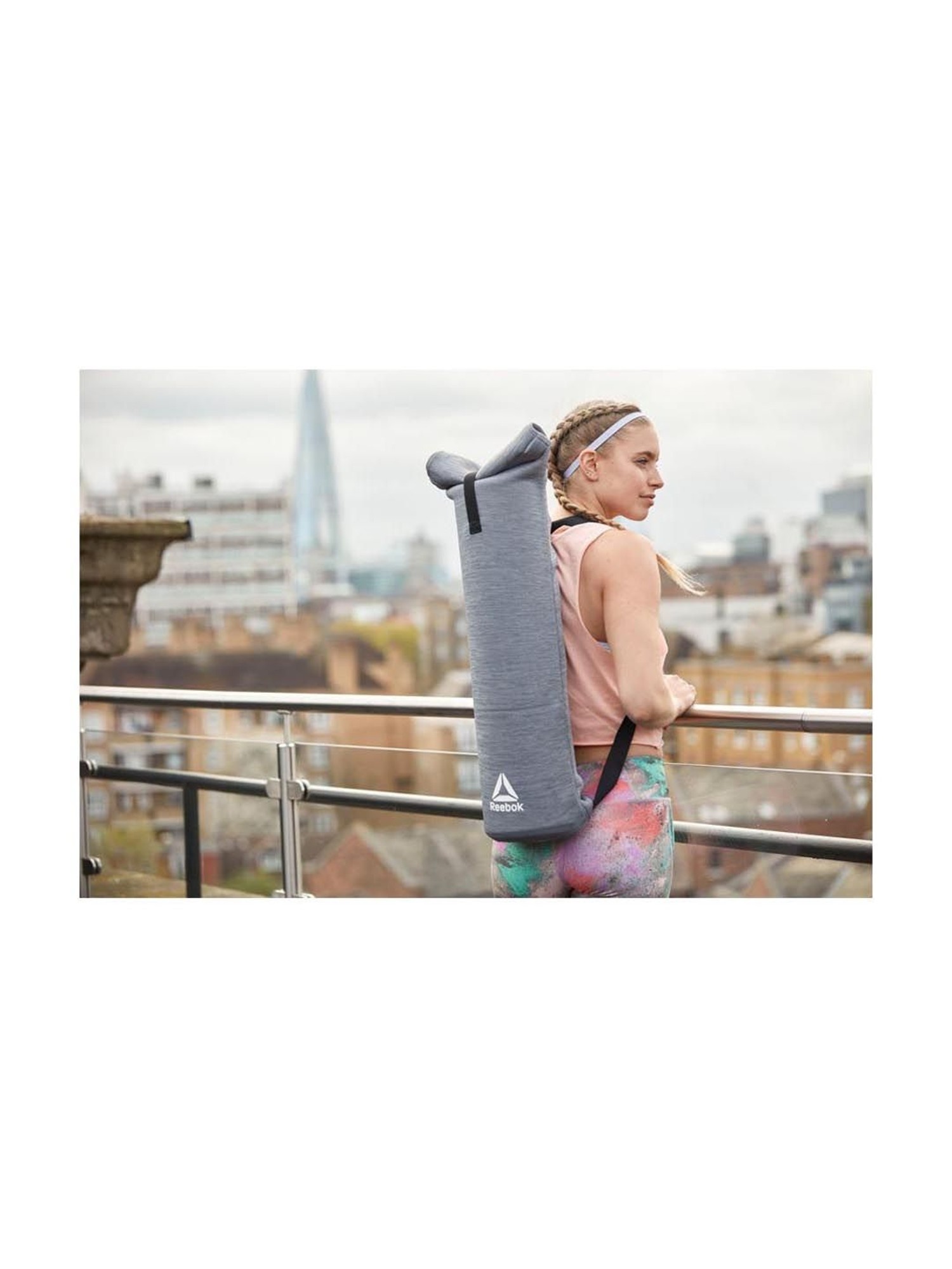 Reebok Grey Yoga Mat Carry Bag