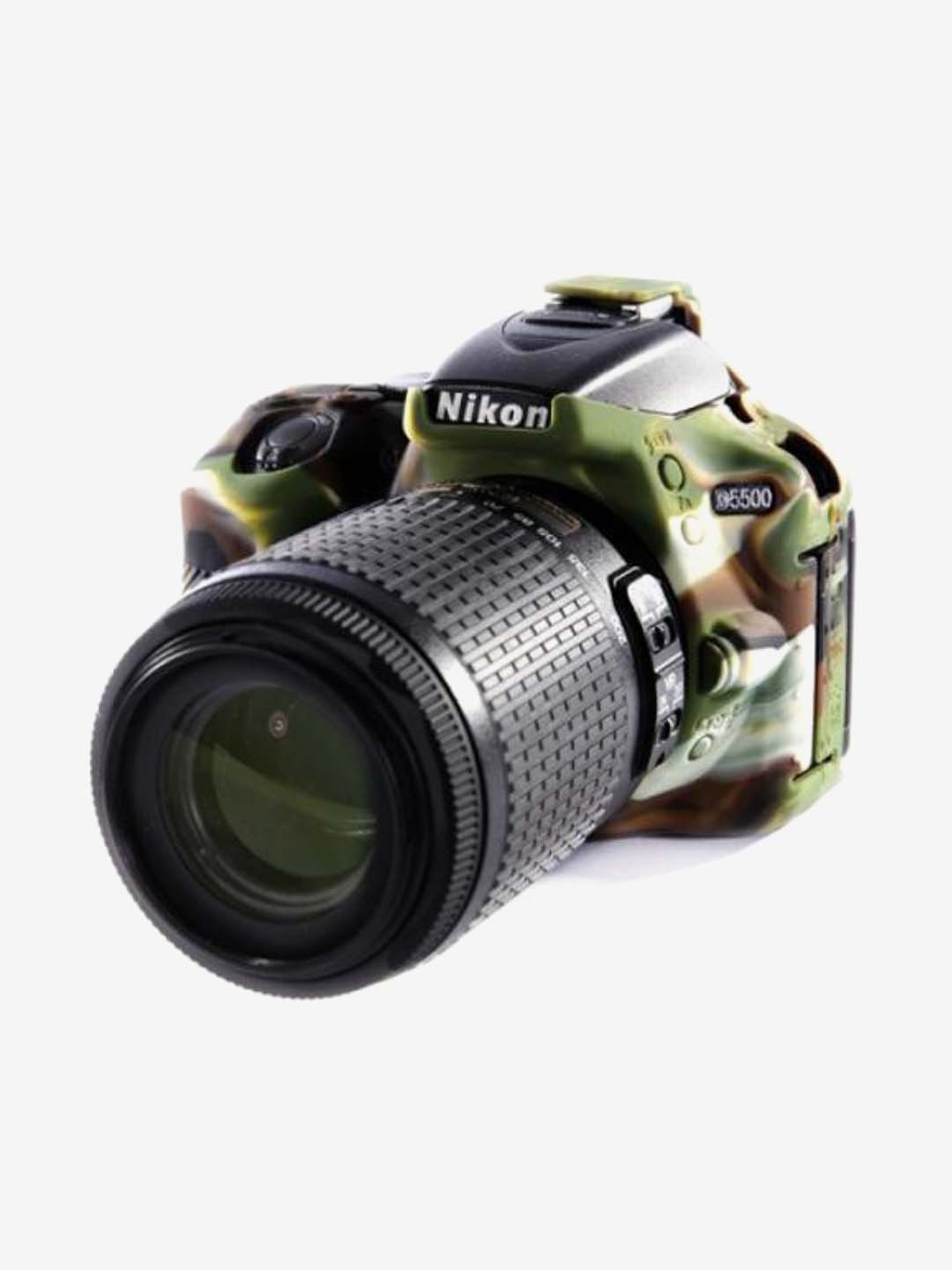 D5600 Hülle Case Schutzhülle Silikon schwarz für Nikon D5500 