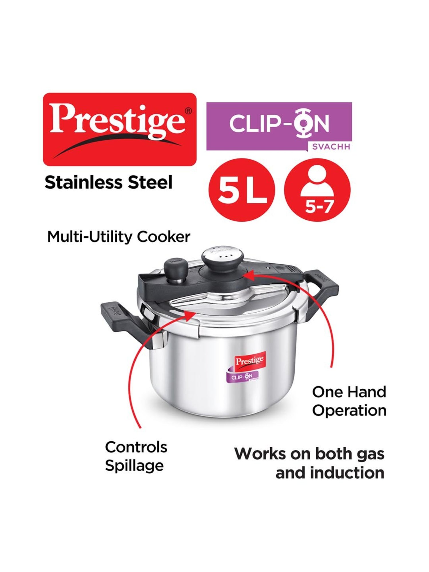 Prestige multi cooker 5 2024 litre price