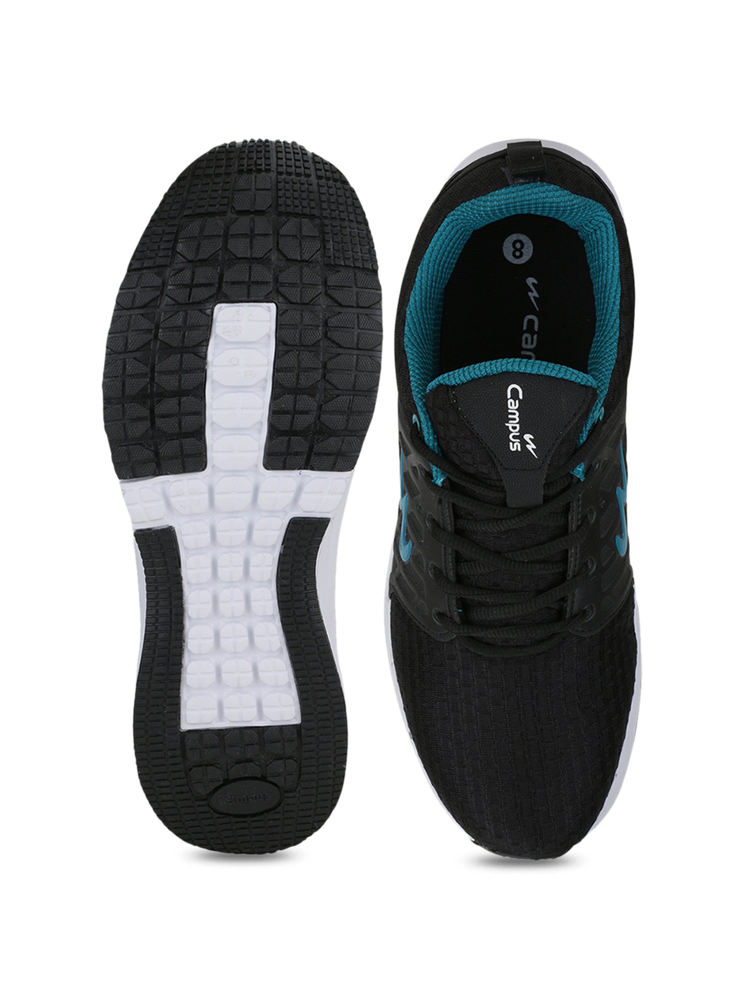 Rodeo-2 Black Running Shoes 