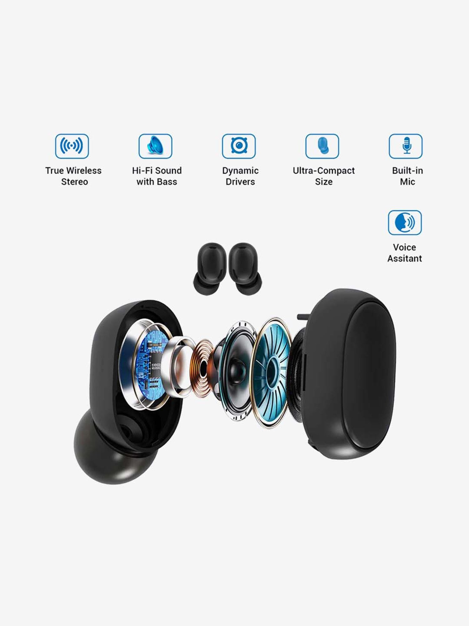 Buy PTron Bassbuds Pro True Wireless 