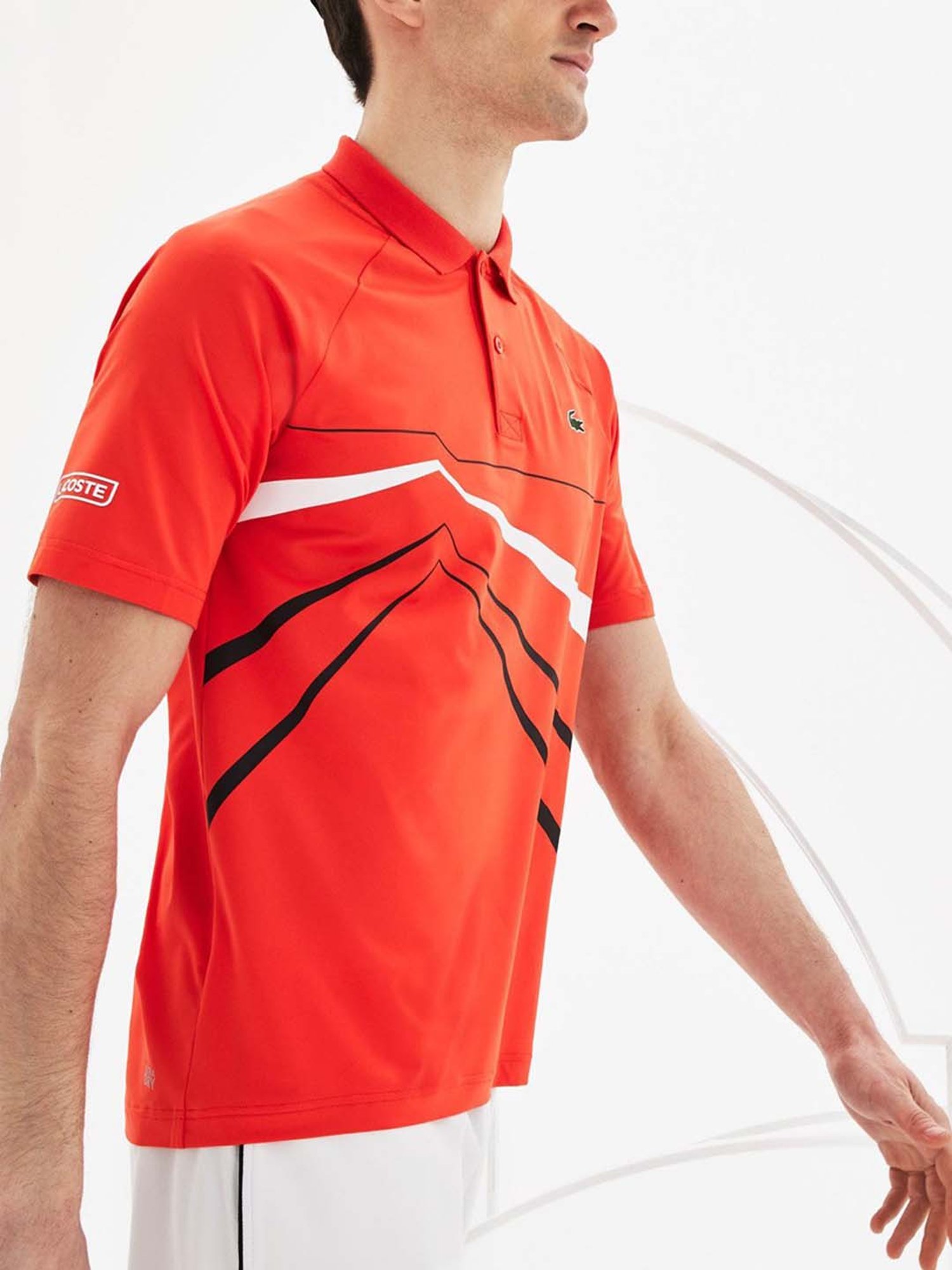 Buy Lacoste Sport Novak Djokovic Regular Fit Polo T-Shirt for Men