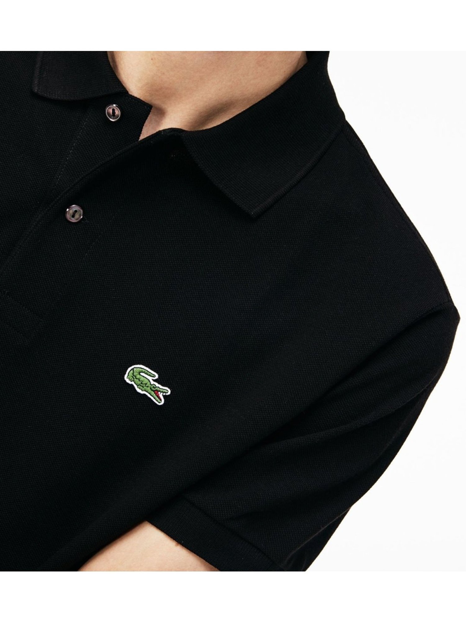 polo lacoste black