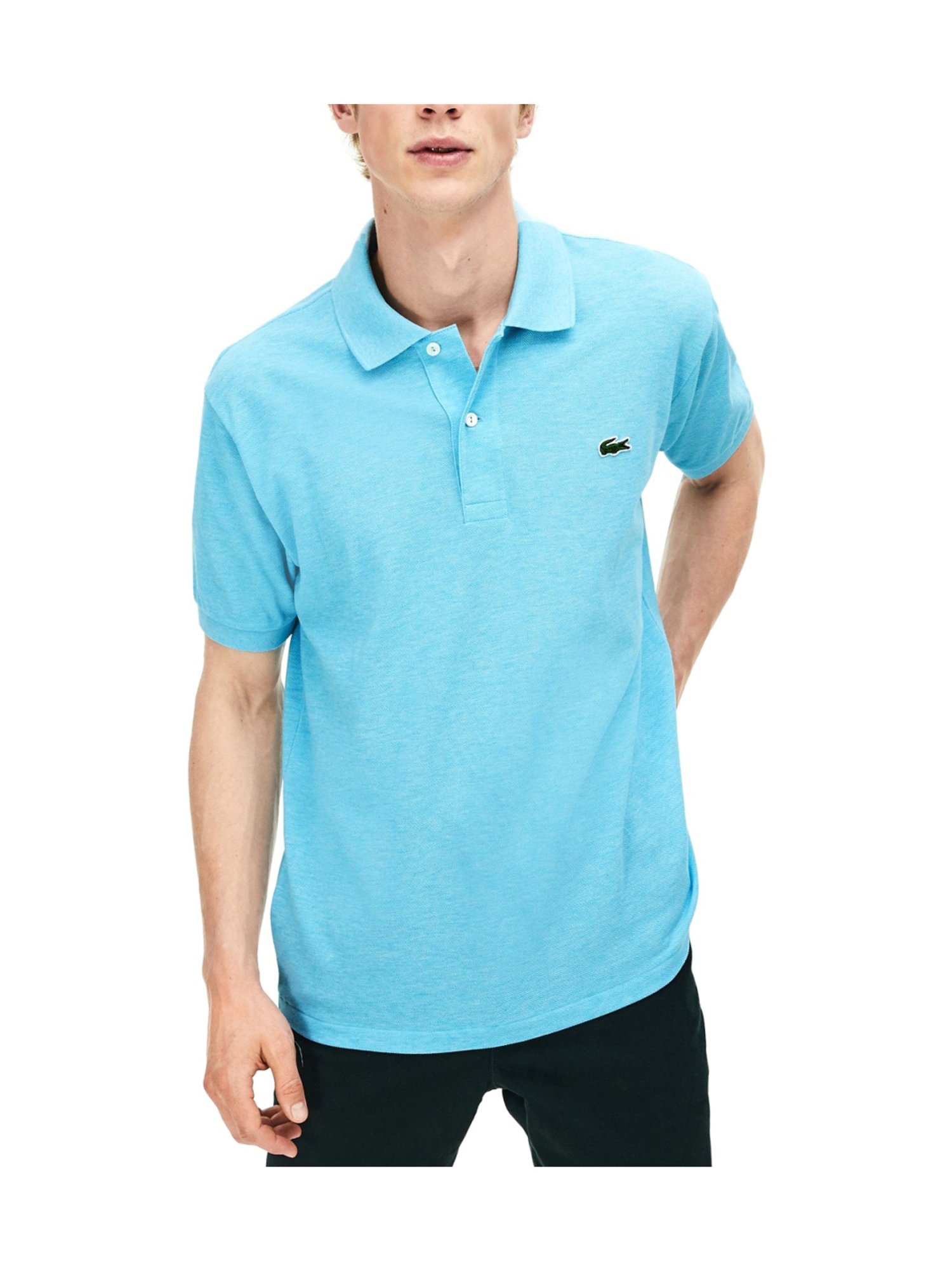 Polo lacoste best sale bleu chiné