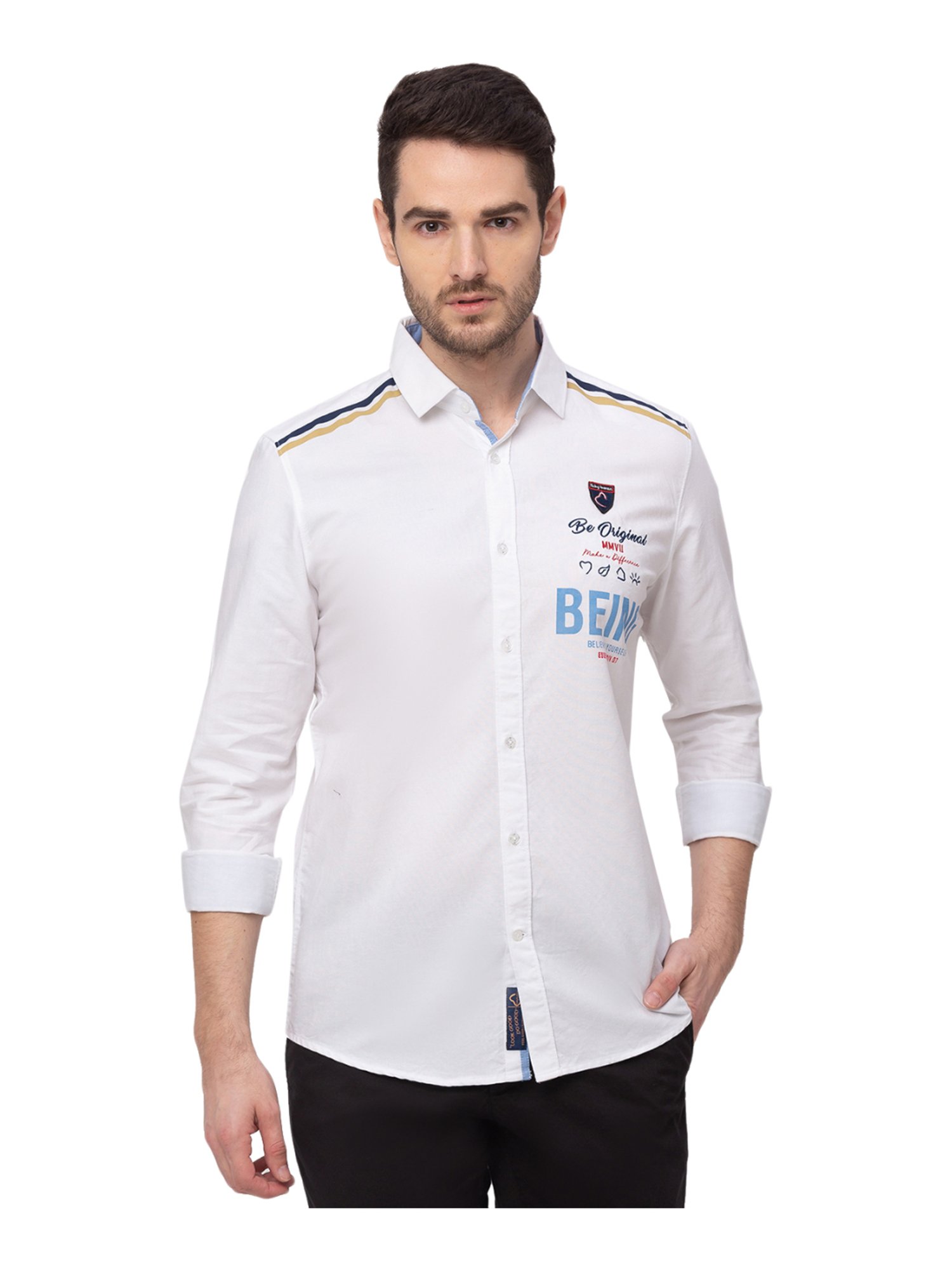 Being human white shirt Clearance