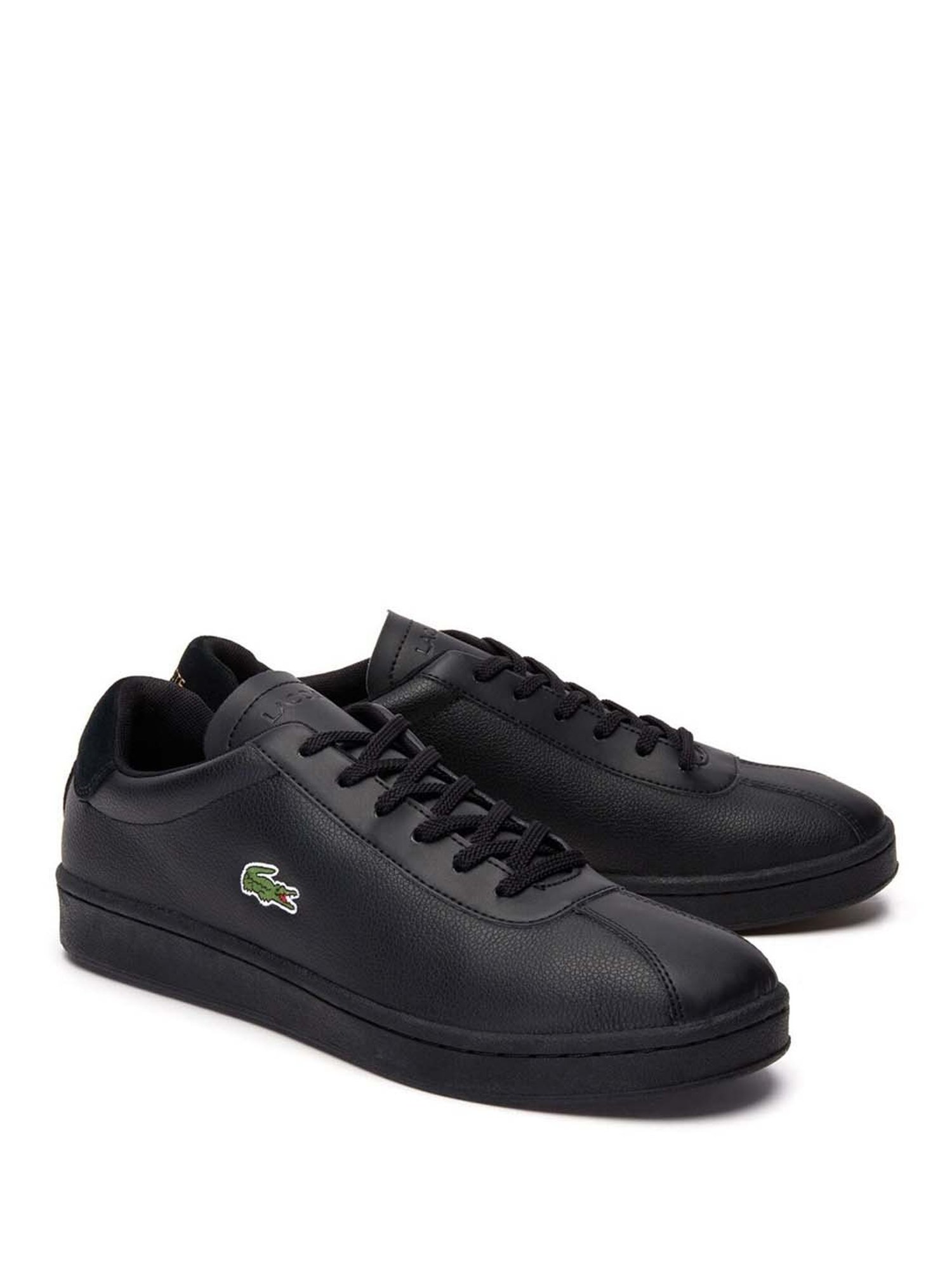 Lacoste Ampthill Leather Mid Sneakers, $92 | Asos | Lookastic