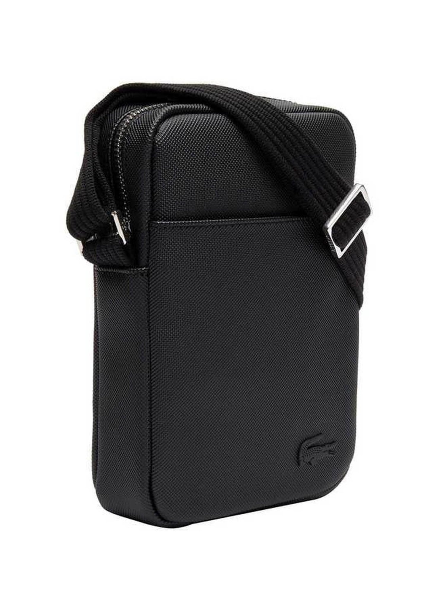 Buy Lacoste Black Classic Small Messenger Bag for Men Online