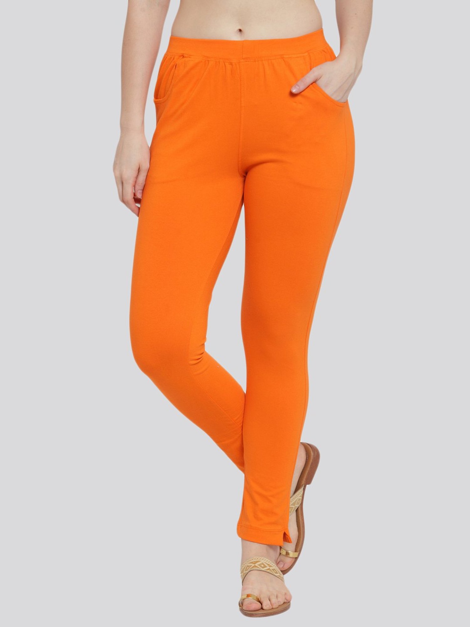 Orange hotsell cotton leggings